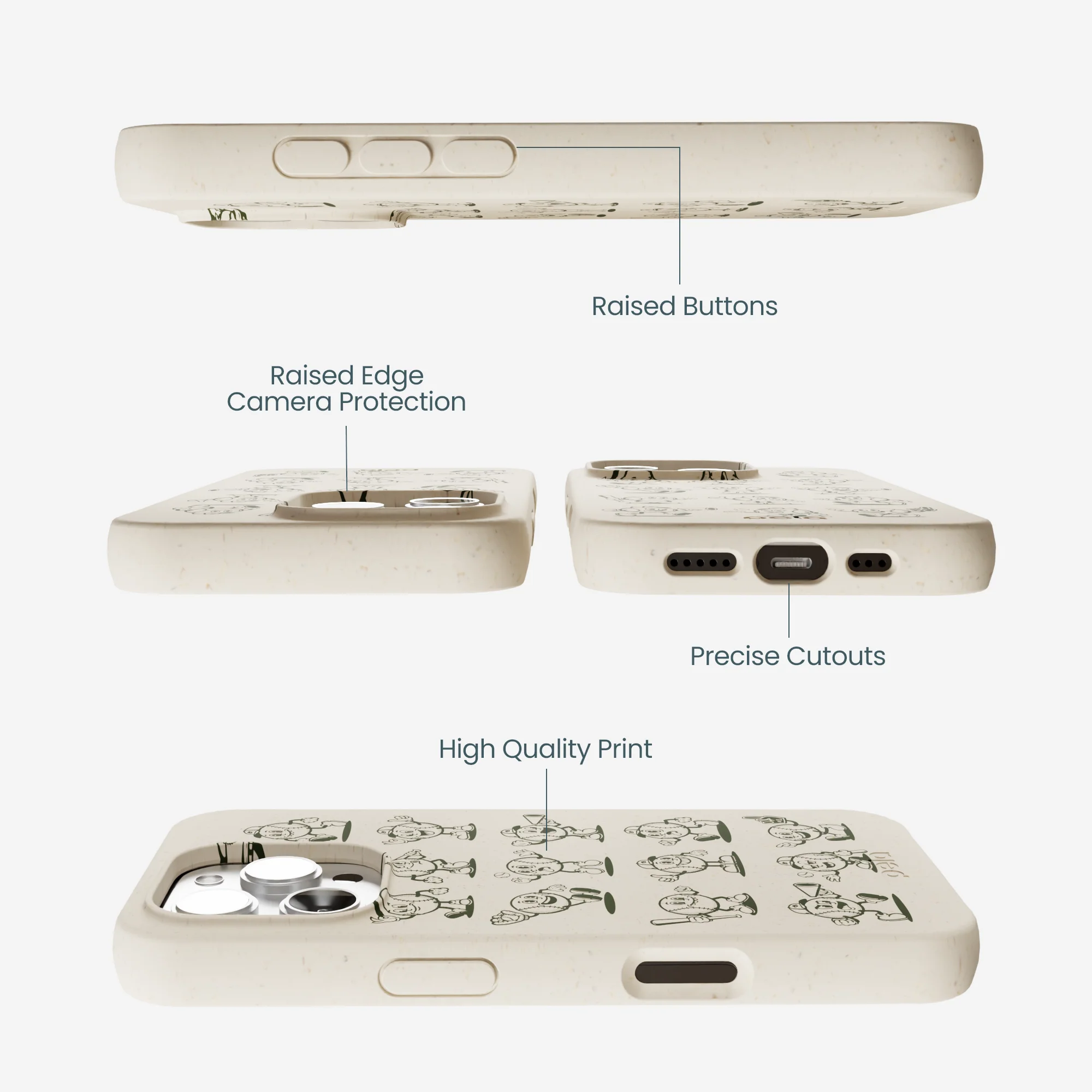 London Fog Lets Play Ball iPhone 16 Pro Max Case - Image 3