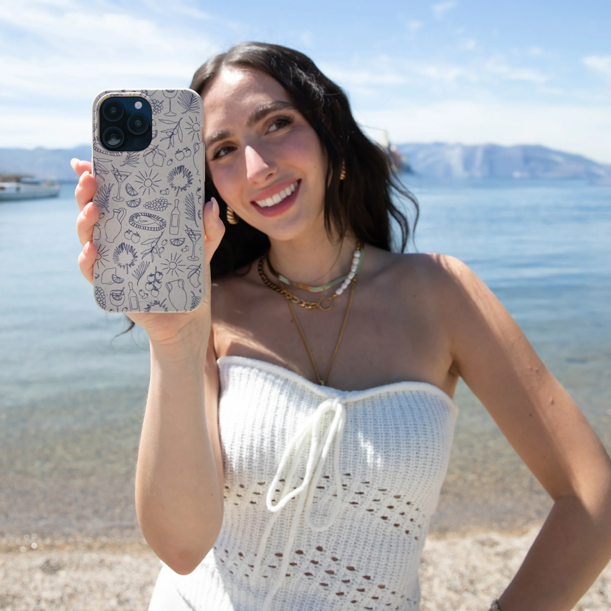 London Fog Mediterranean Moments Google Pixel 9a Case - Image 5