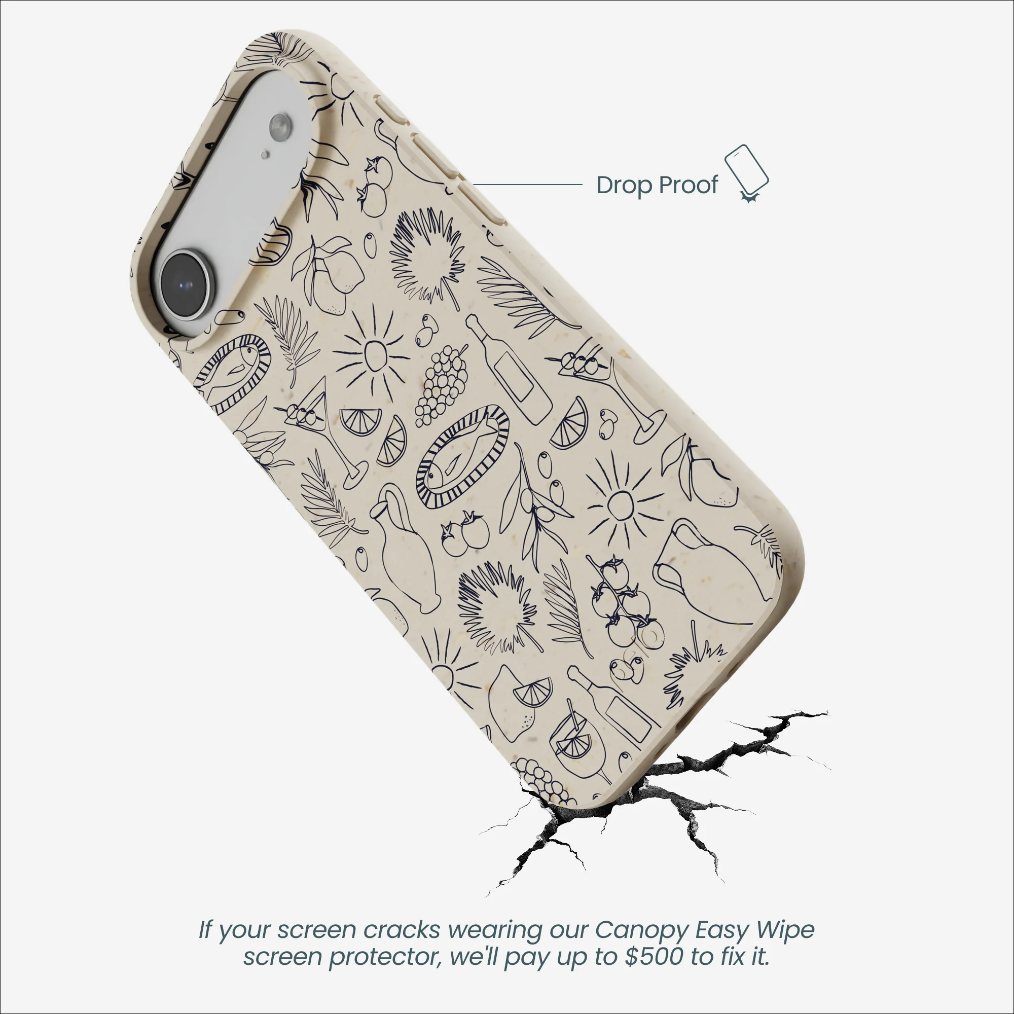 London Fog Mediterranean Moments iPhone Air Case - Image 5