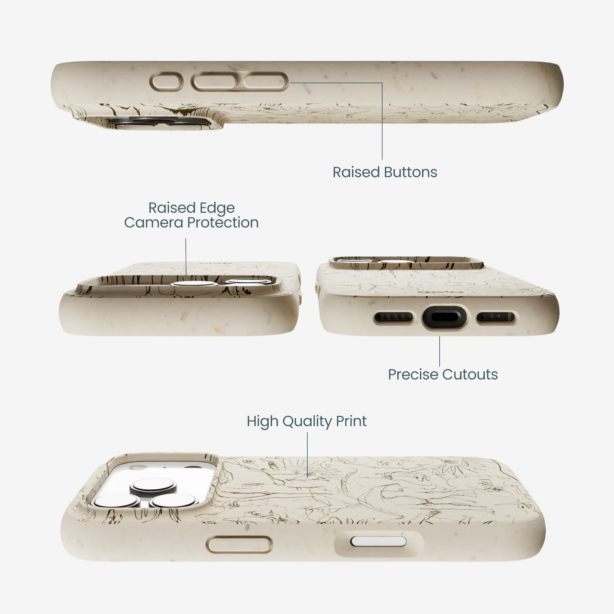 London Fog Mesozoic iPhone 17 Pro Case - Image 3