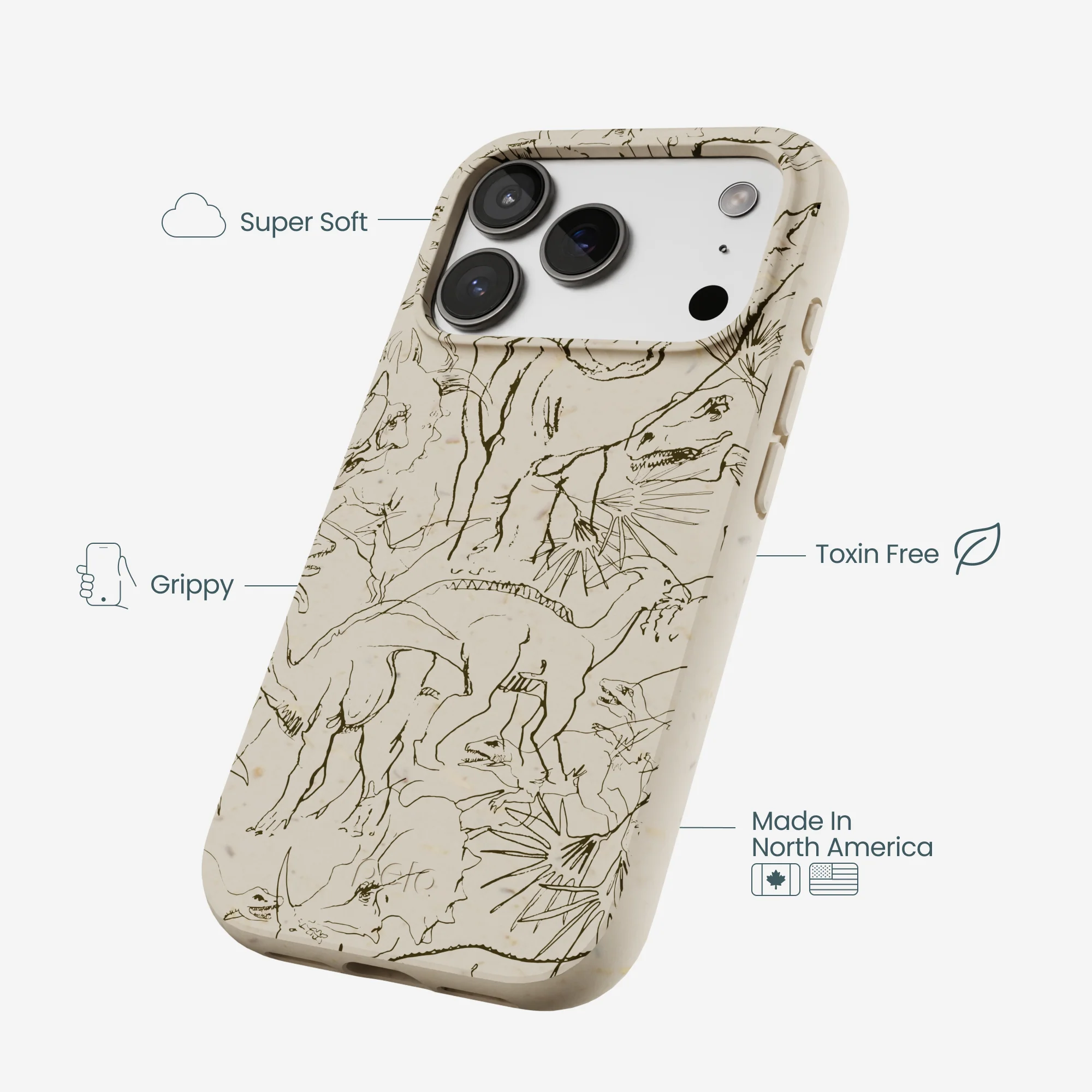London Fog Mesozoic iPhone 17 Pro Case - Image 4