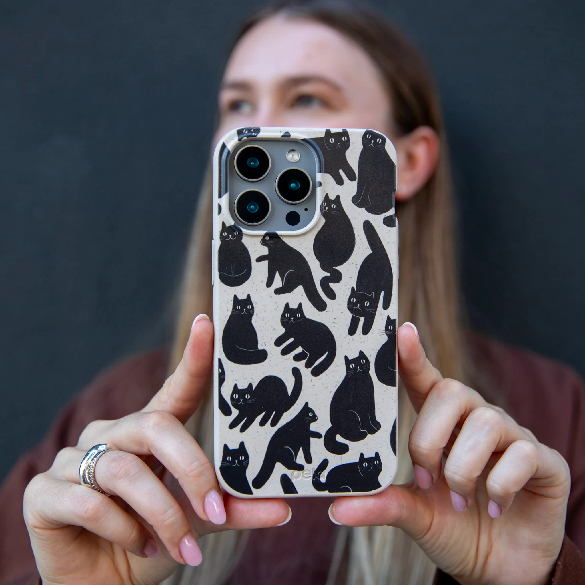 London Fog Night Meowers iPhone 13 Pro Case - Image 6