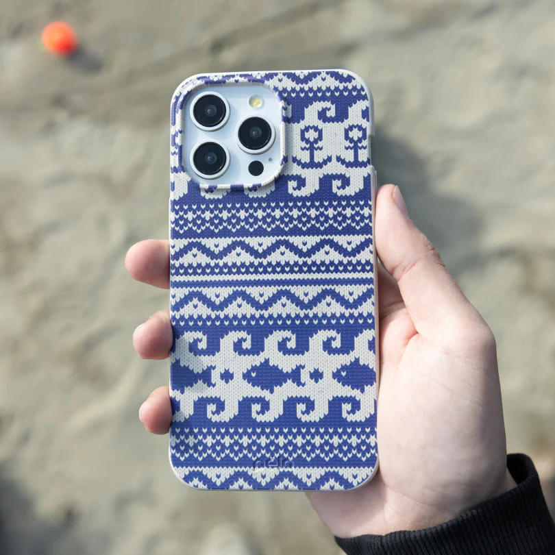 London Fog Ocean Knit iPhone 12/ iPhone 12 Pro Case - Image 2