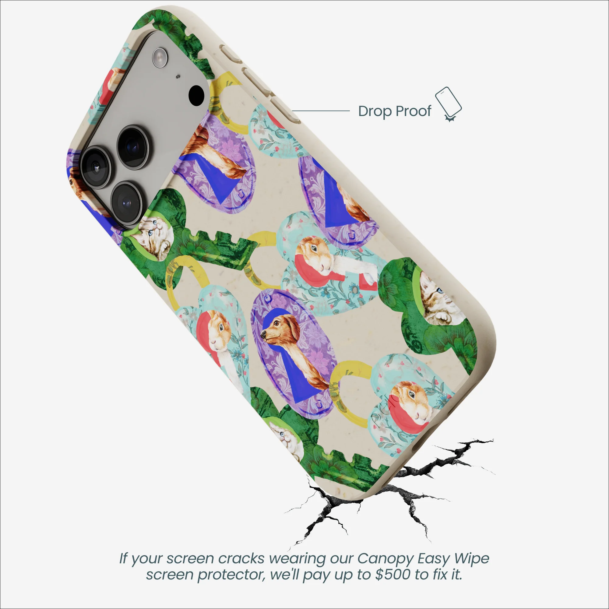 London Fog Pet Locket iPhone 17 Pro Max Case - Image 5