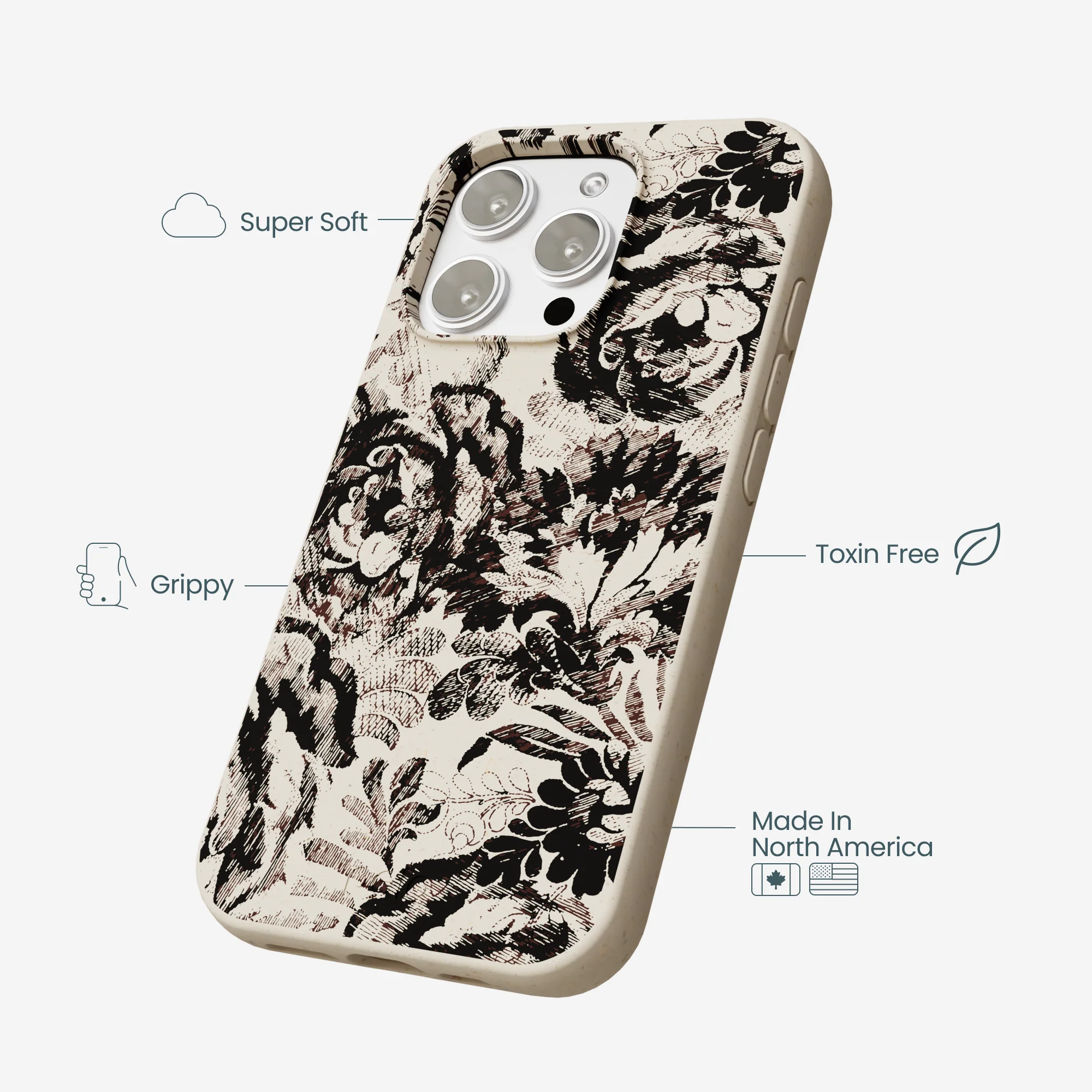 London Fog Petal Press iPhone 16 Pro Max Case - Image 4