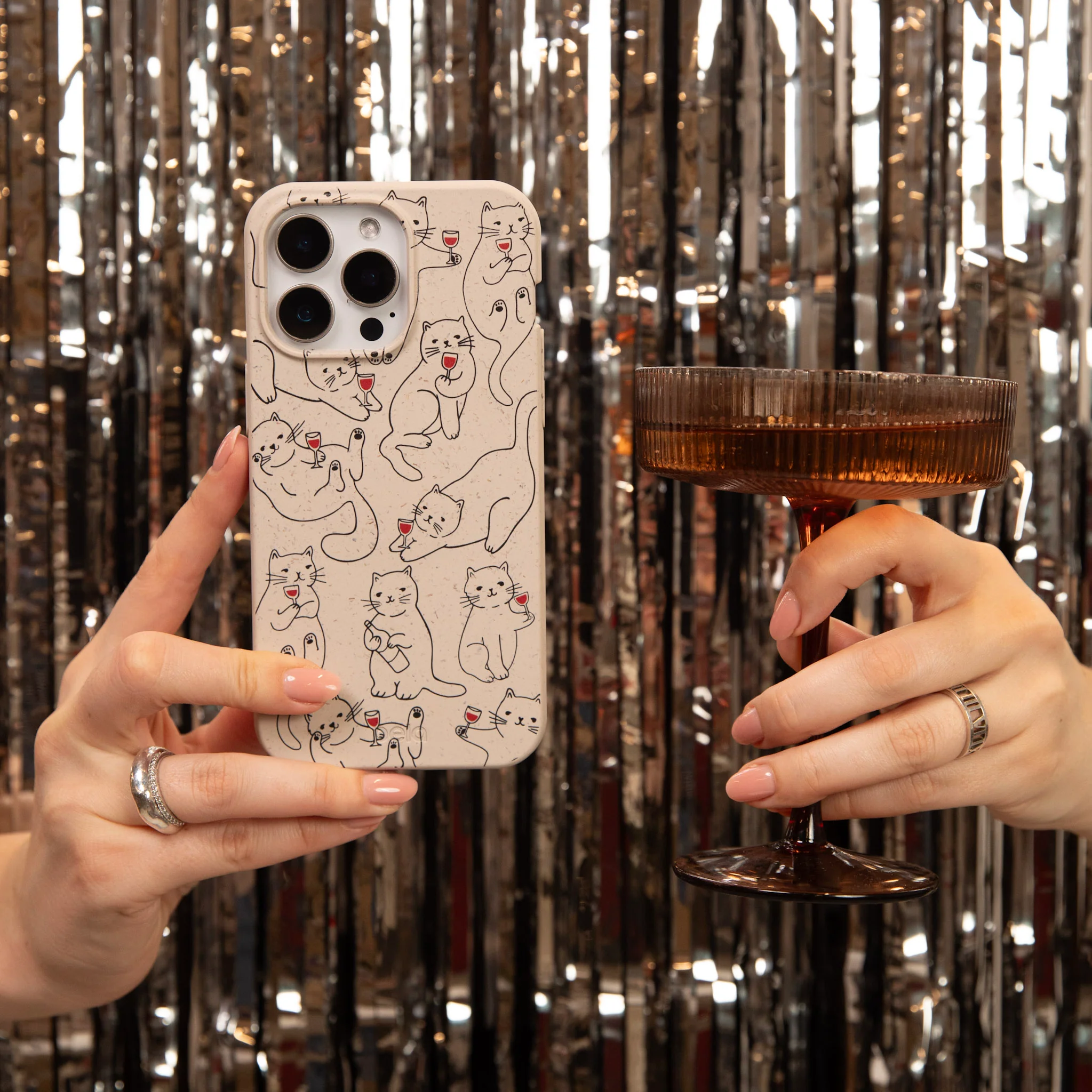 London Fog Purr and Pour Google Pixel 9a Case - Image 6