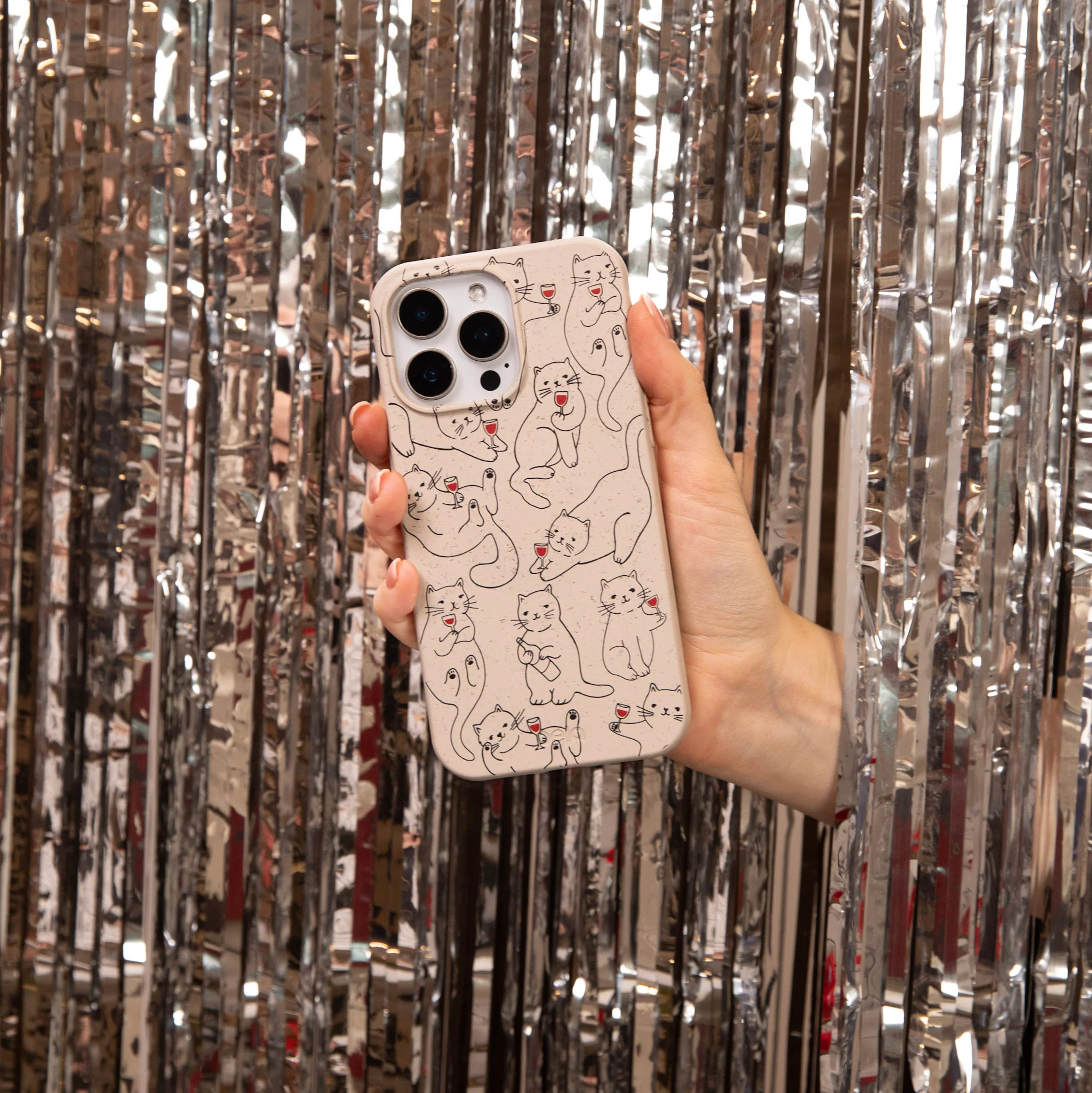 London Fog Purr and Pour Samsung Galaxy S21 Case - Image 2