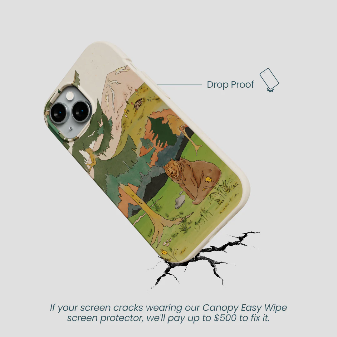 London Fog Rocky Bear iPhone 15 Case - Image 5