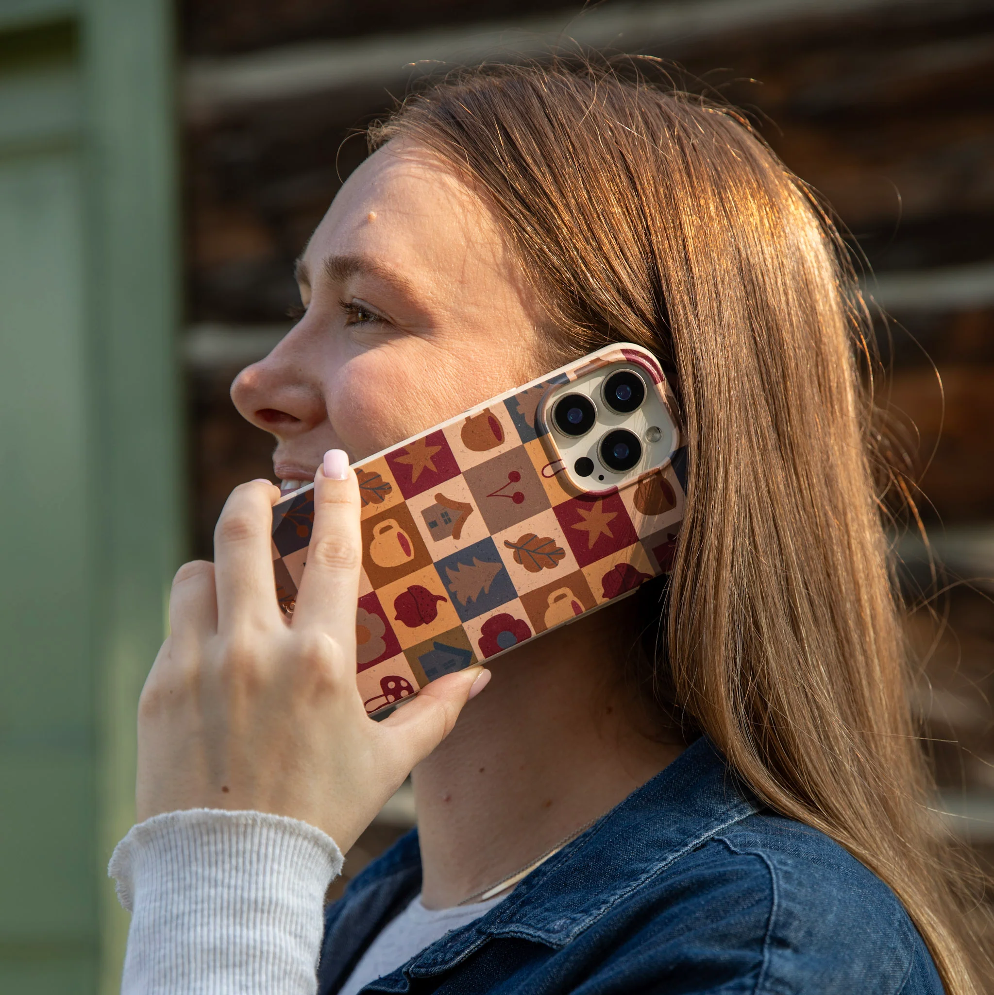London Fog Rustic Grid Google Pixel 8a Case - Image 6