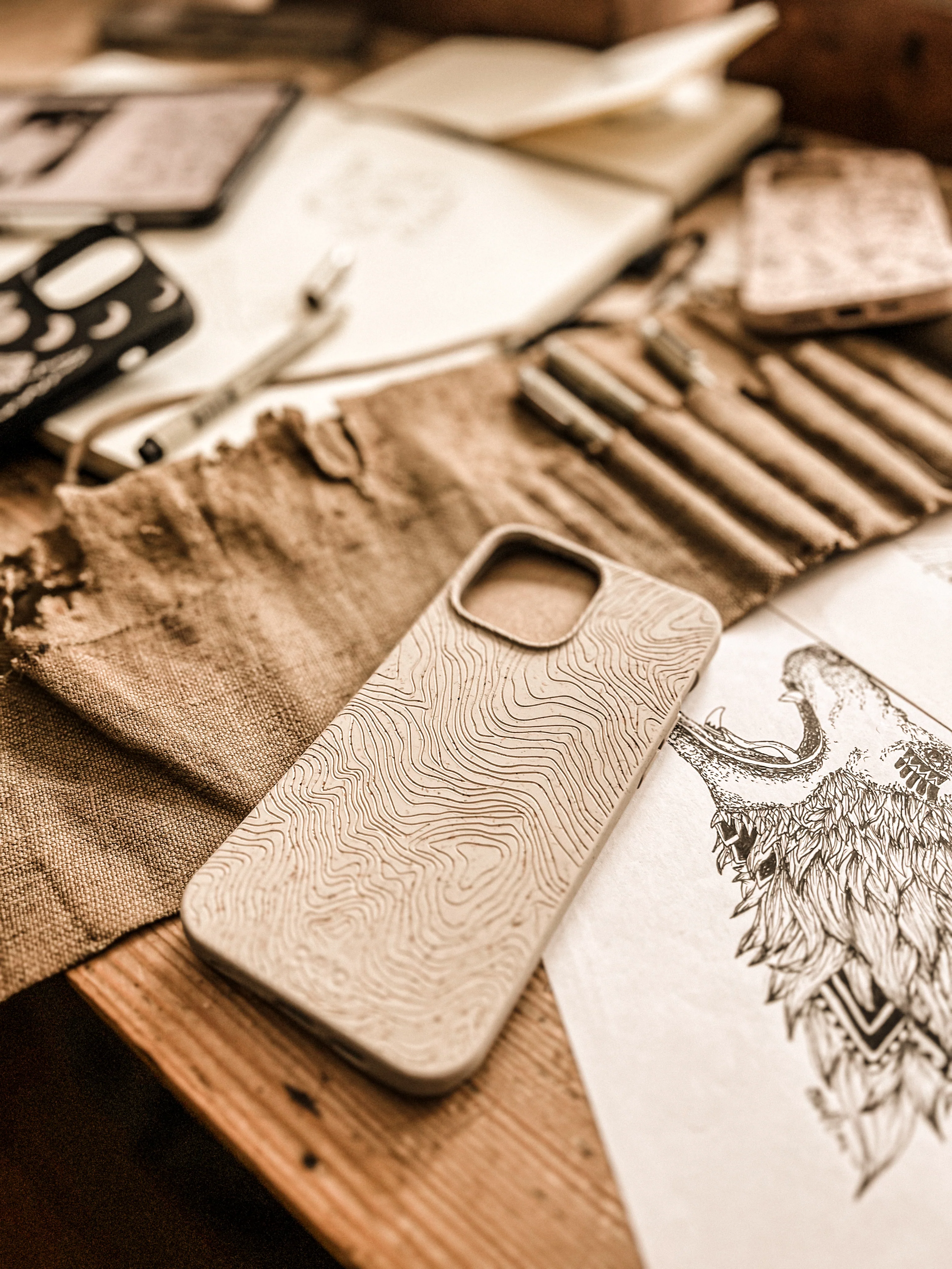London Fog Trail Lines Google Pixel 8 Case - Image 2
