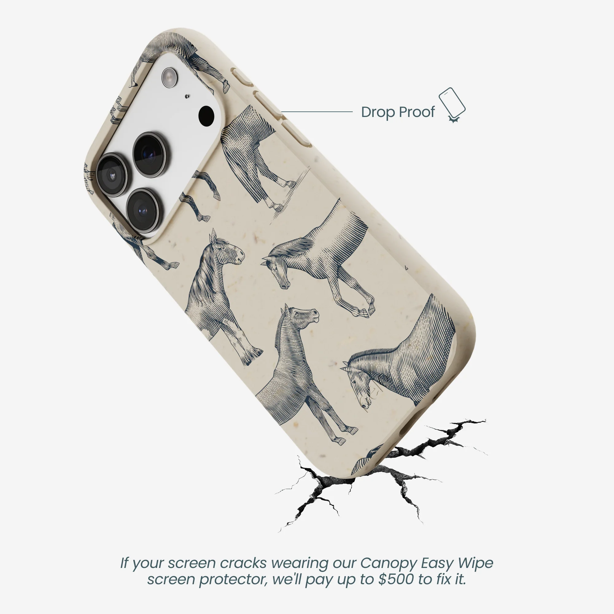 London Fog Vintage Gallop iPhone 17 Pro Case - Image 5