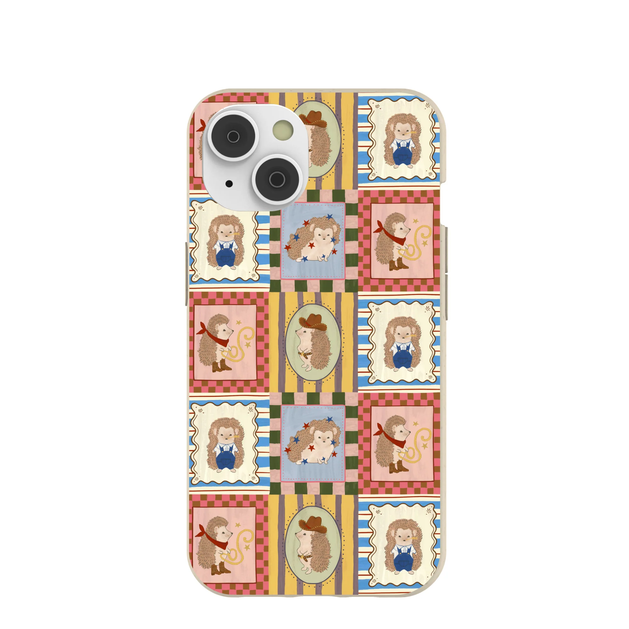 London Fog Western Hedgehog iPhone 14 Case