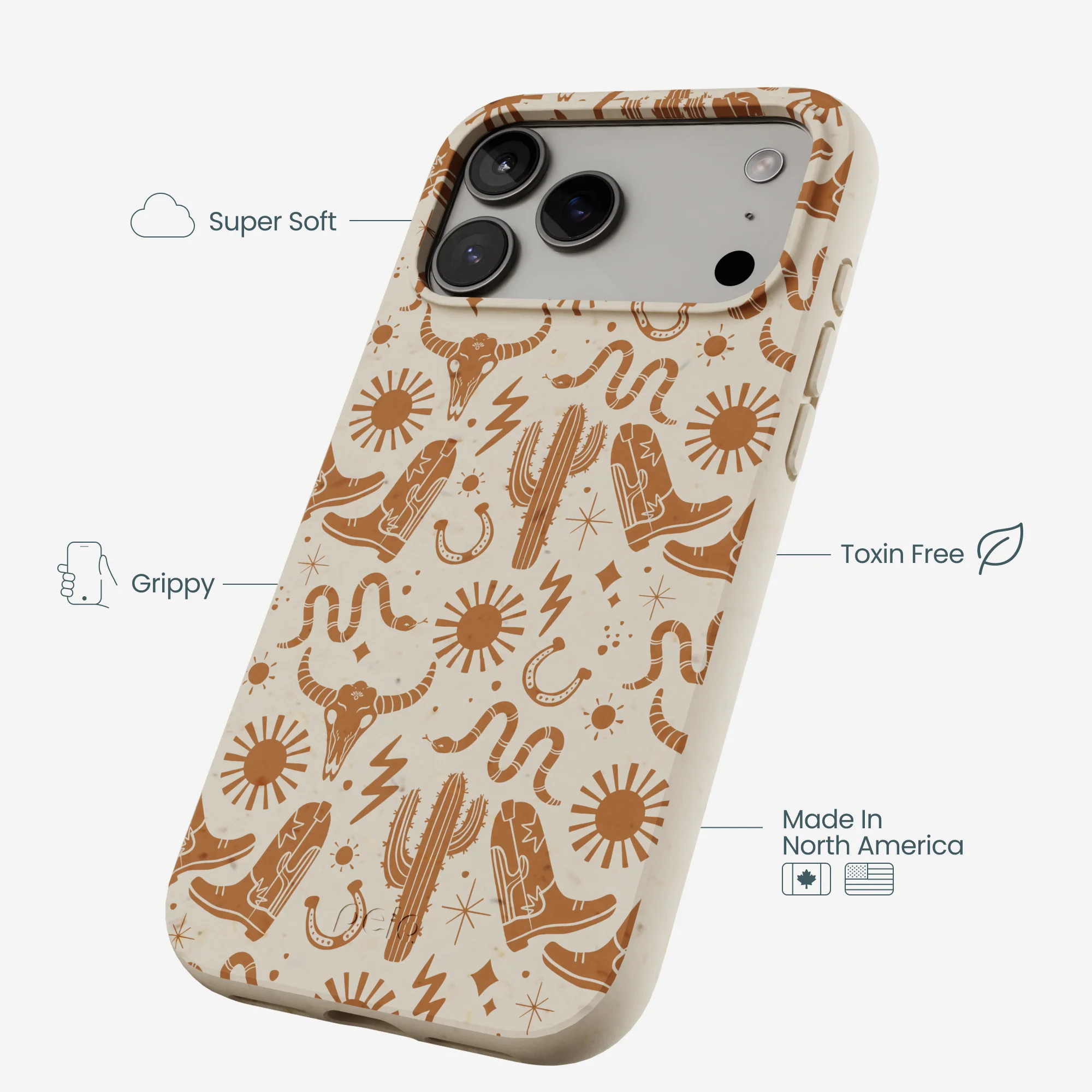 London Fog Wild West iPhone 17 Pro Max Case - Image 3