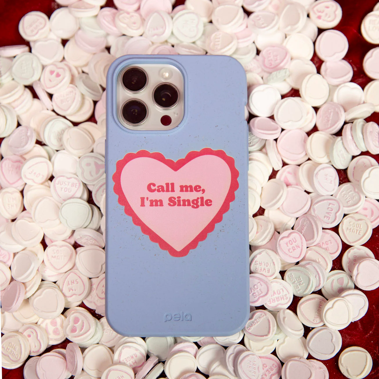Powder Blue Call Me Google Pixel 7a Case - Image 2