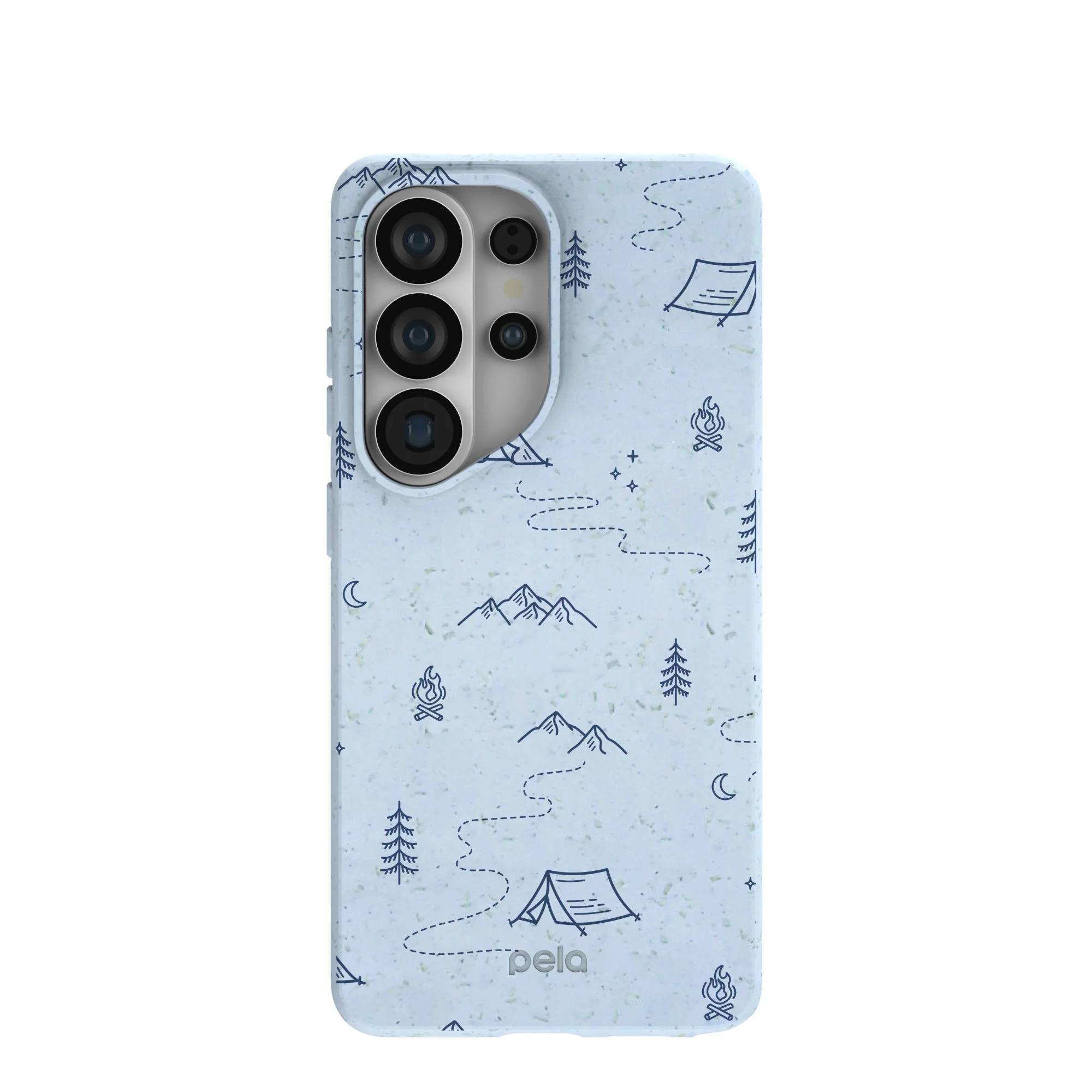 Powder Blue Camp Nights Samsung Galaxy S26 Ultra Case