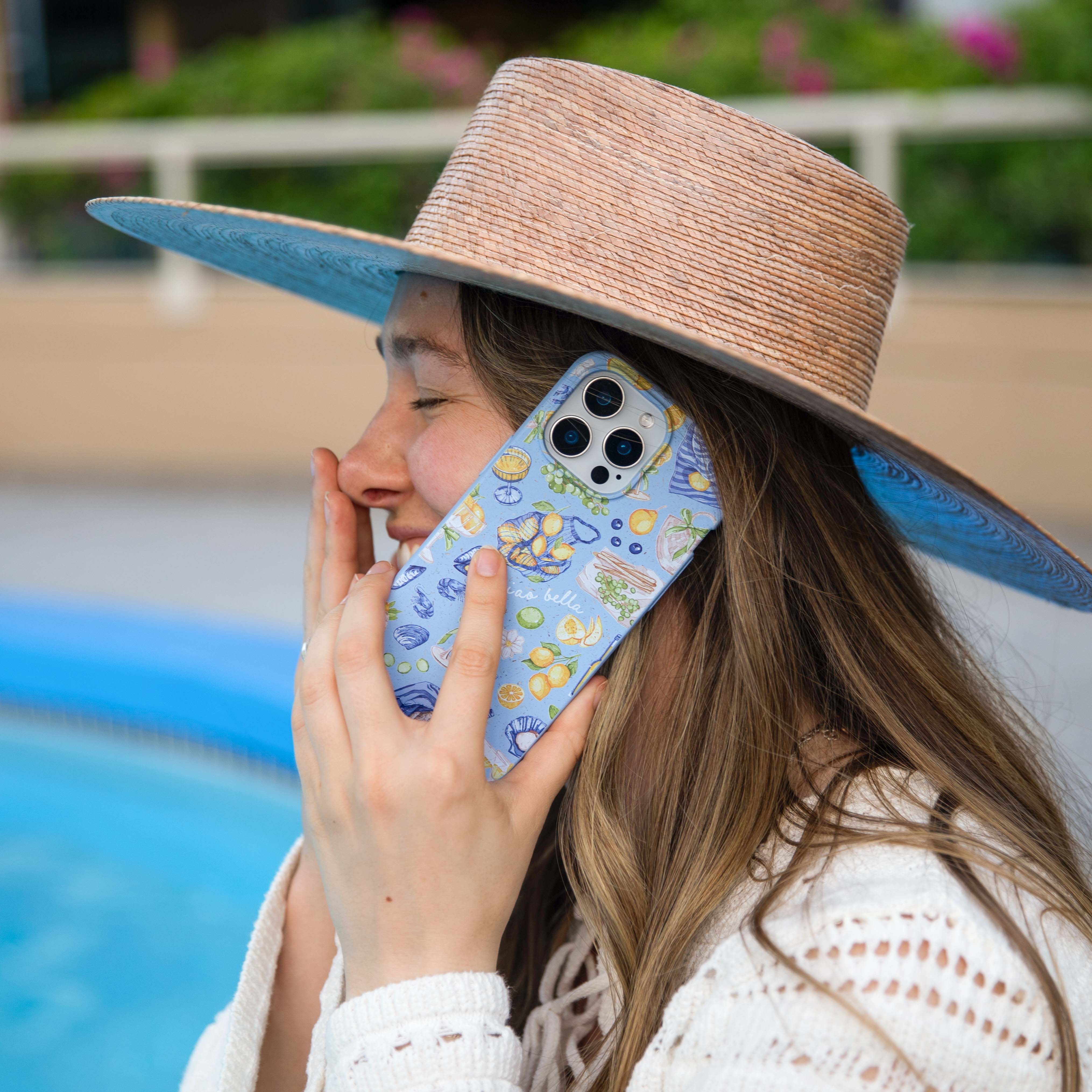 Powder Blue Ciao Bella Google Pixel 9 Pro XL Case - Image 2