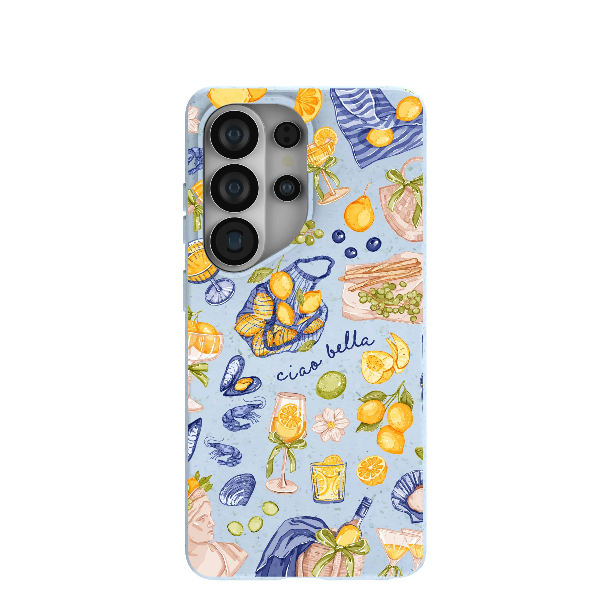 Powder Blue Ciao Bella Samsung Galaxy S26 Ultra Case