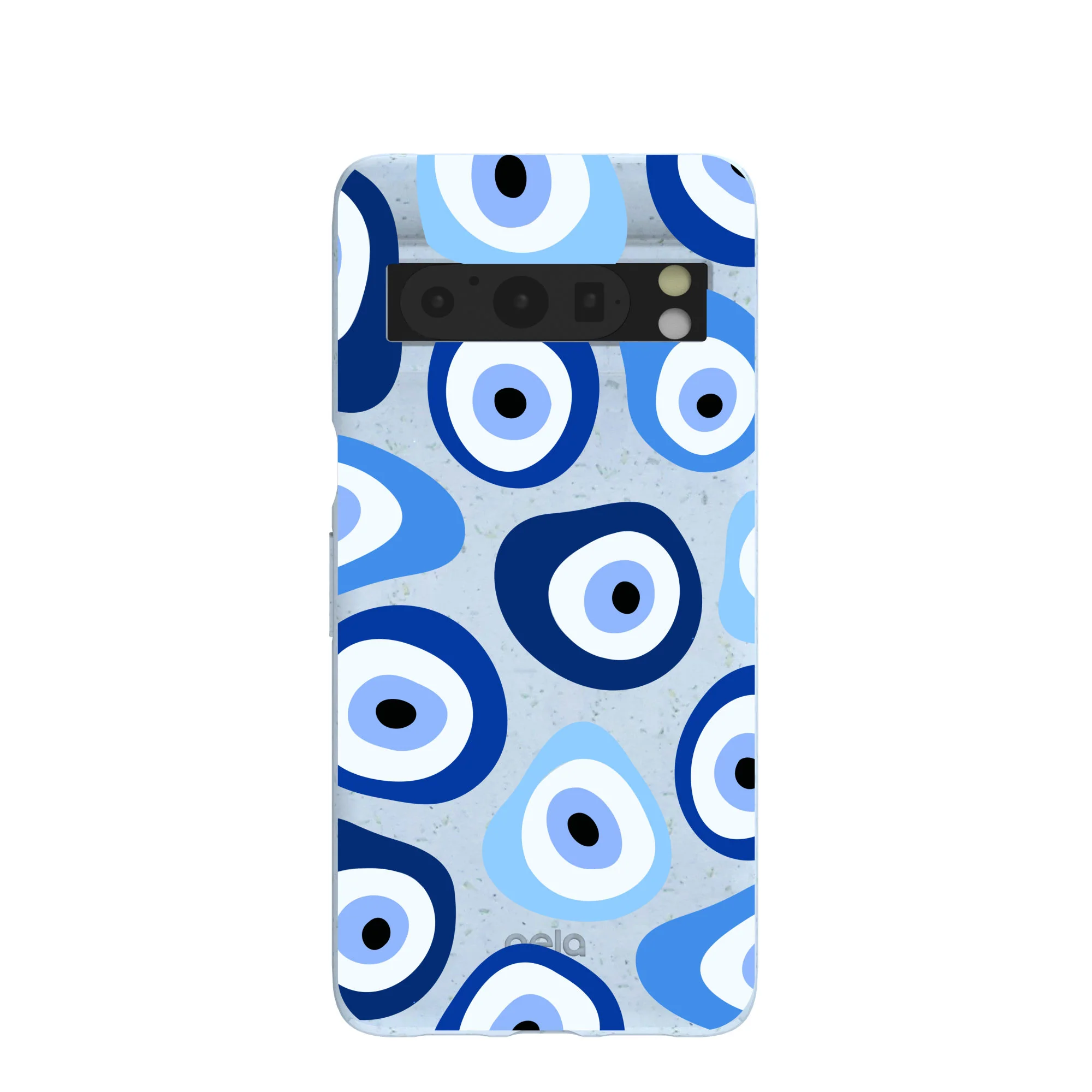 Powder Blue Evil Eye Google Pixel 8 Pro Case