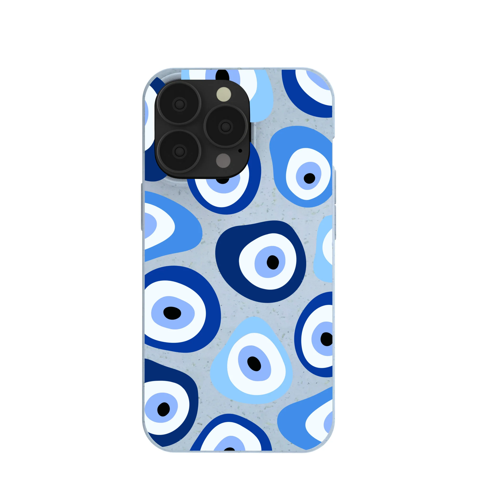 Powder Blue Evil Eye iPhone 13 Pro Case