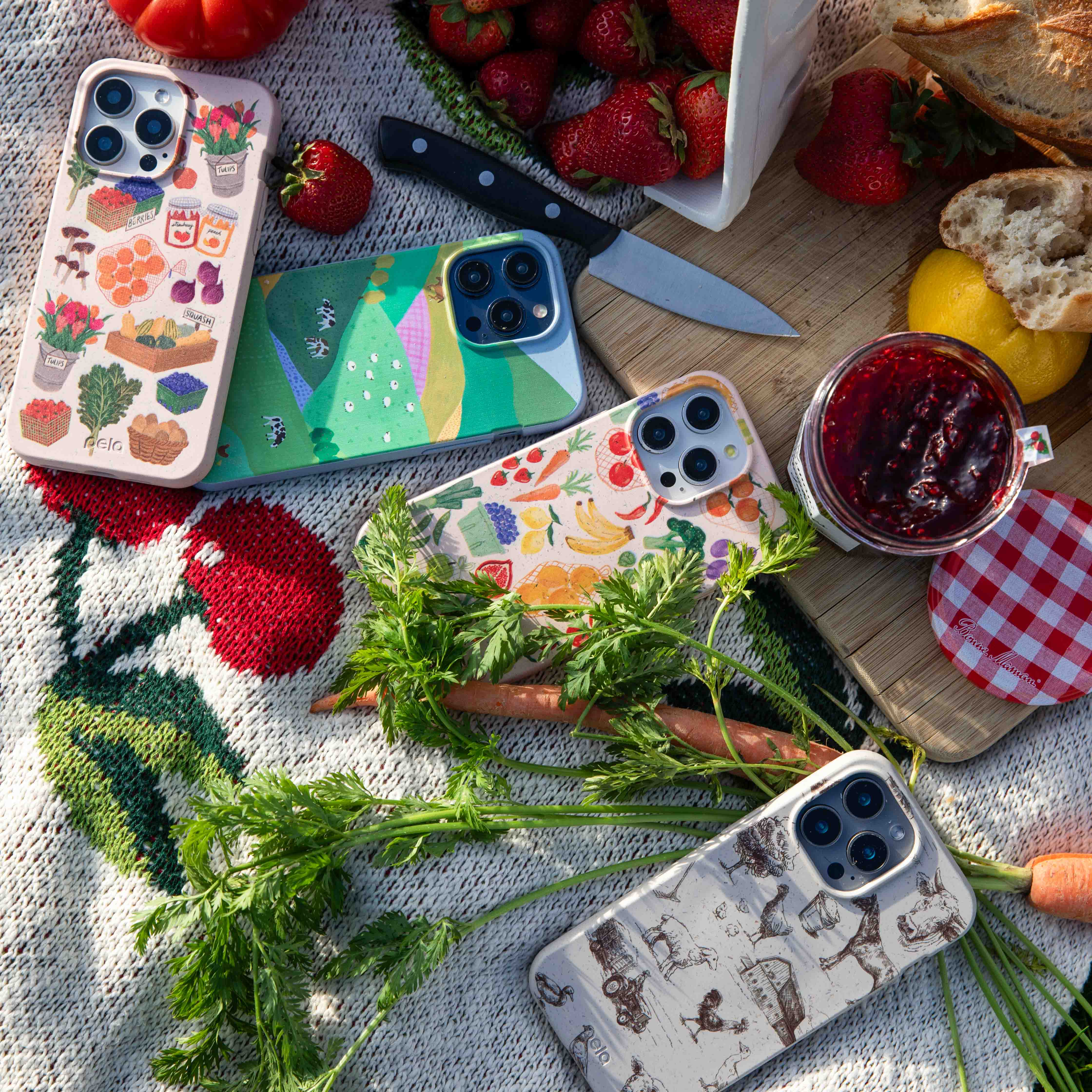 Powder Blue Farm Tales iPhone 11 Pro Case - Image 6
