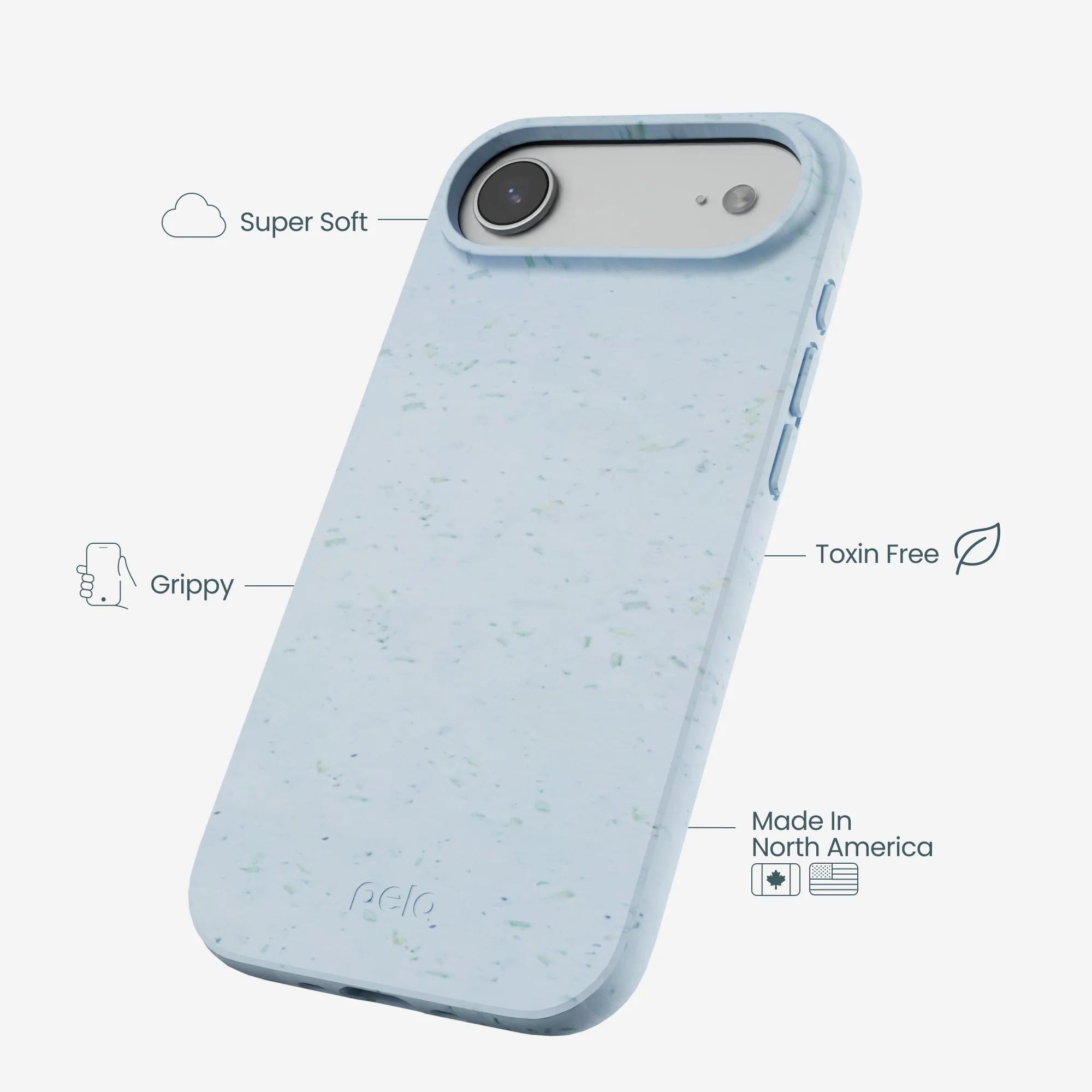 Powder Blue iPhone Air Case - Image 4