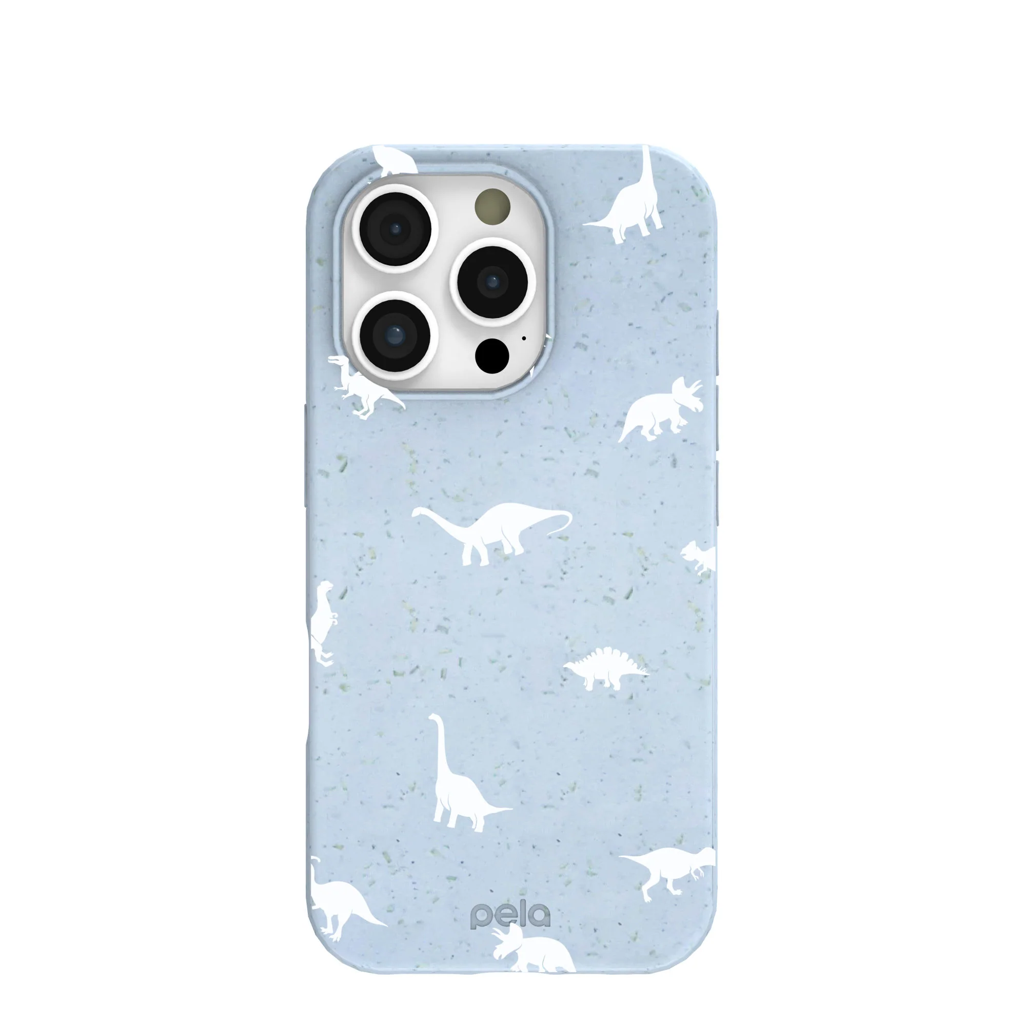 Powder Blue Lil Dinos iPhone 16 Pro Case