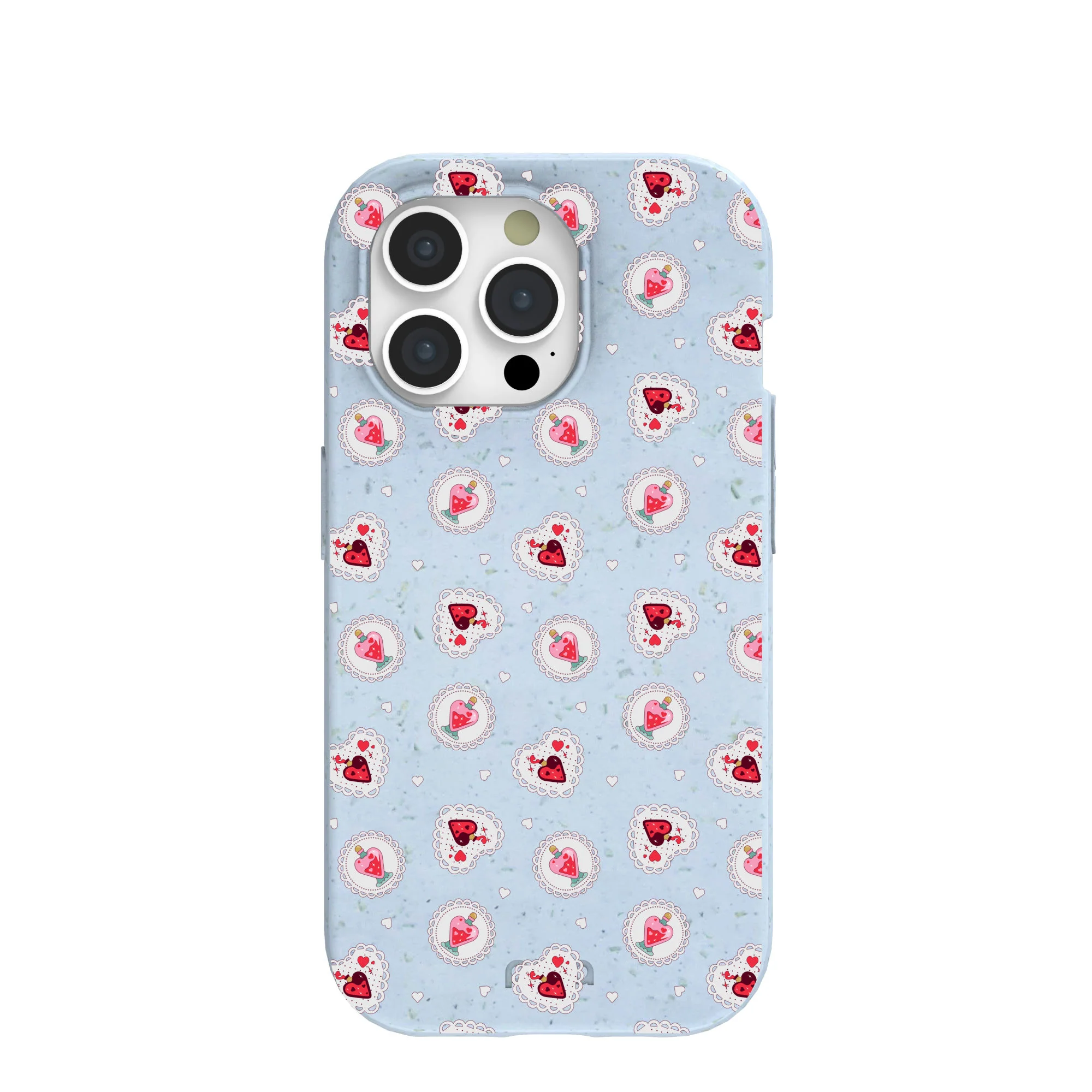 Powder Blue Love Potion iPhone 15 Pro Case