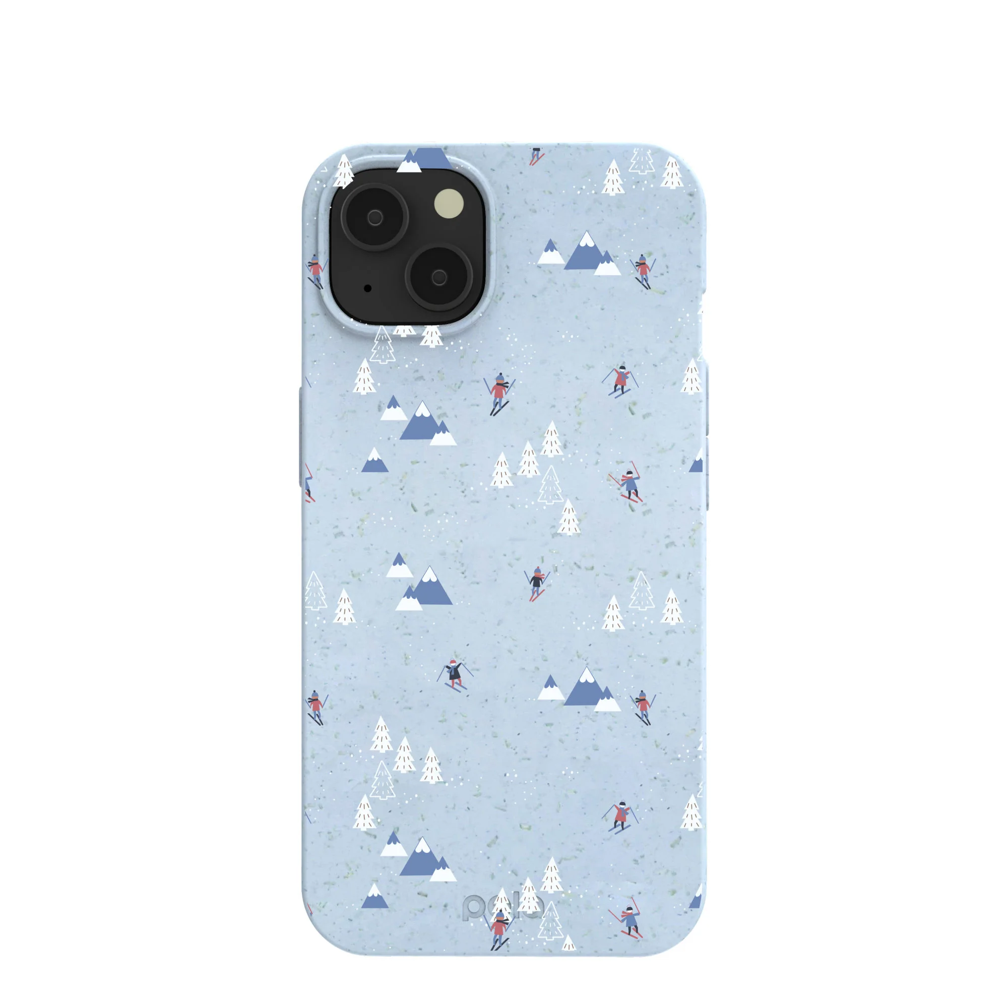 Powder Blue Ski Pass iPhone 13 Case