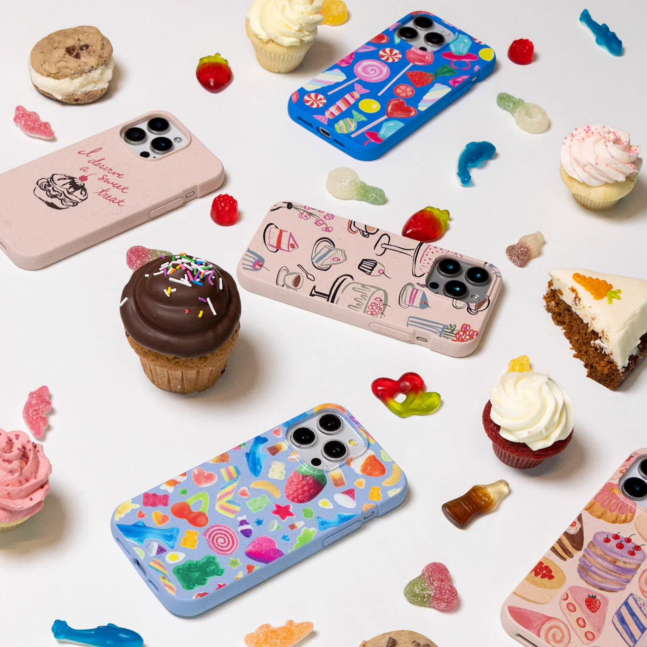 Powder Blue Super Gummies Google Pixel 9a Case - Image 5