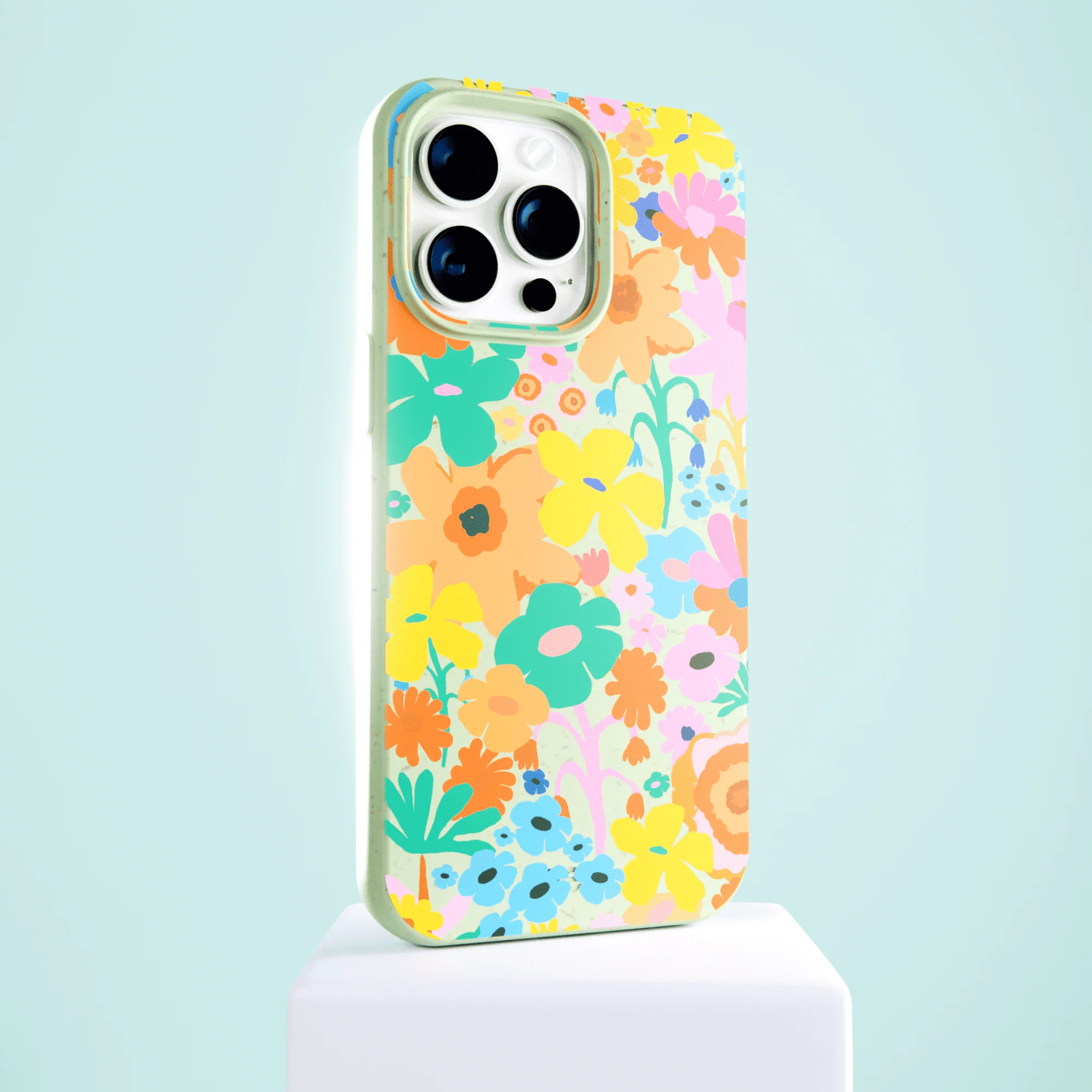 Sage Green Bright Spring Google Pixel 9a Case - Image 5