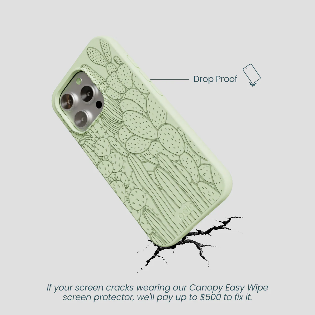 Sage Green Cacti iPhone 16 Pro Case - Image 5