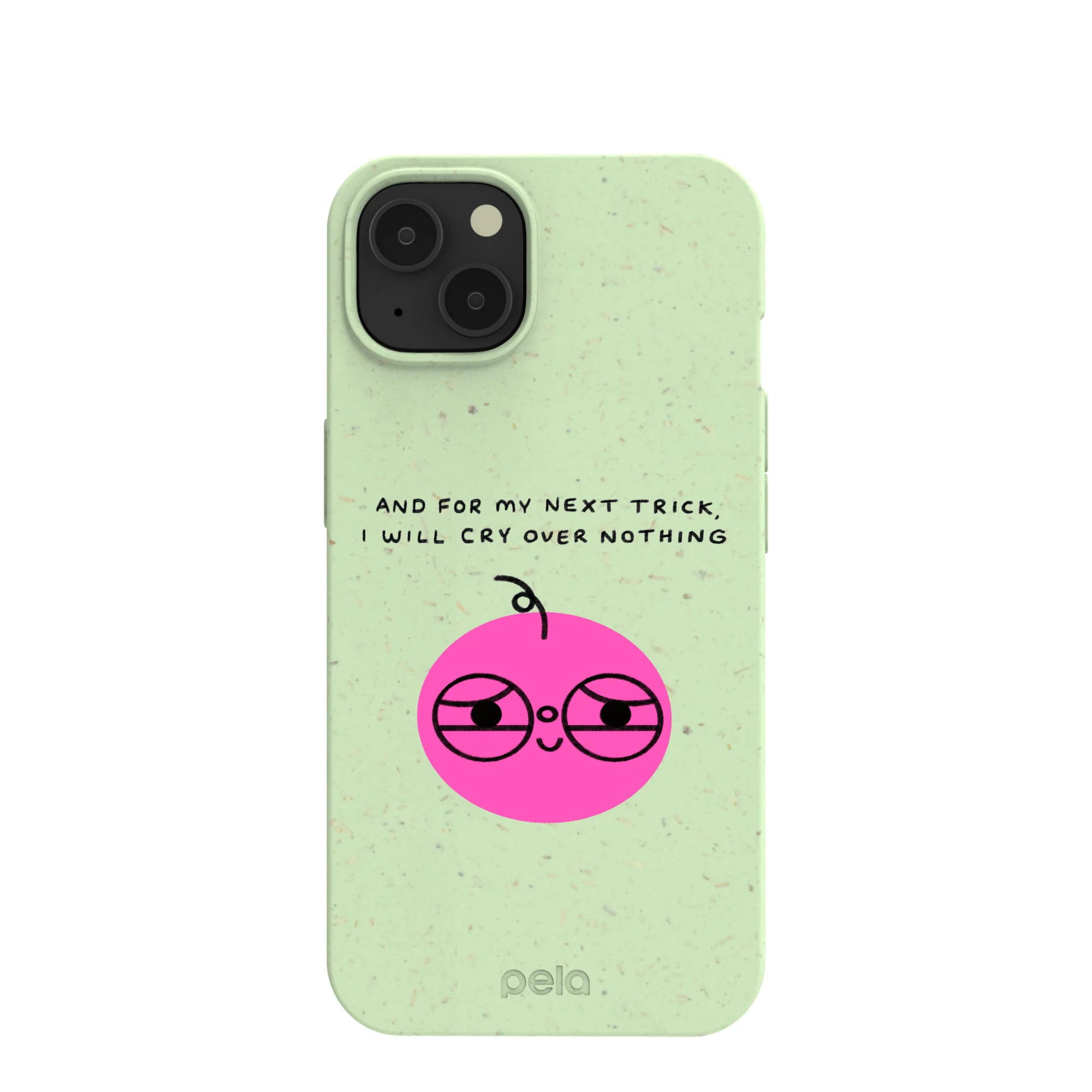 Sage Green Cry iPhone 13 Case