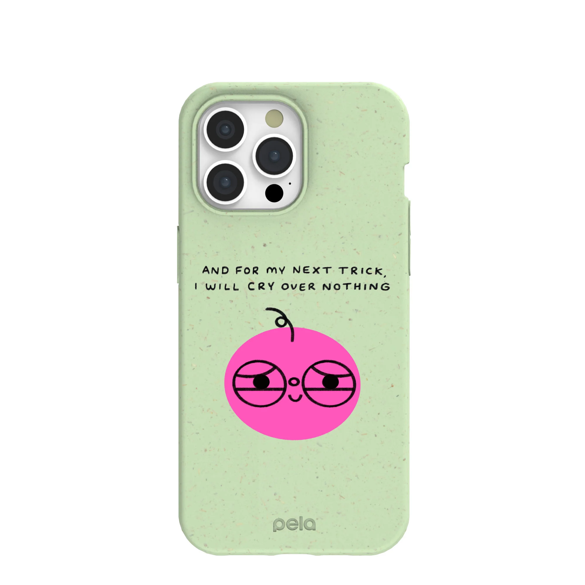 Sage Green Cry iPhone 15 Pro Max Case