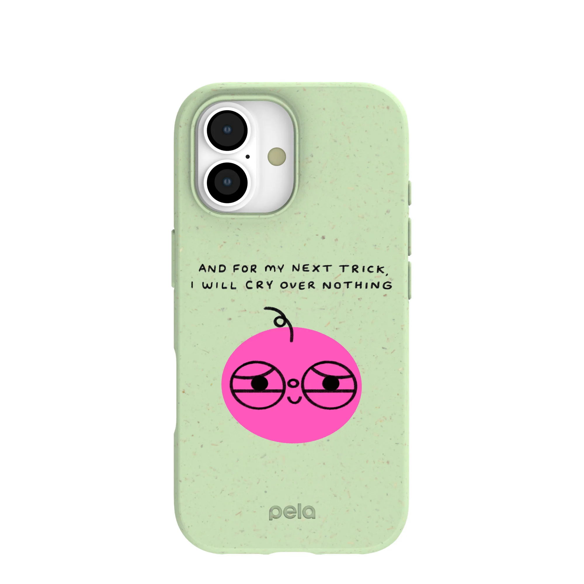 Sage Green Cry iPhone 17 Case