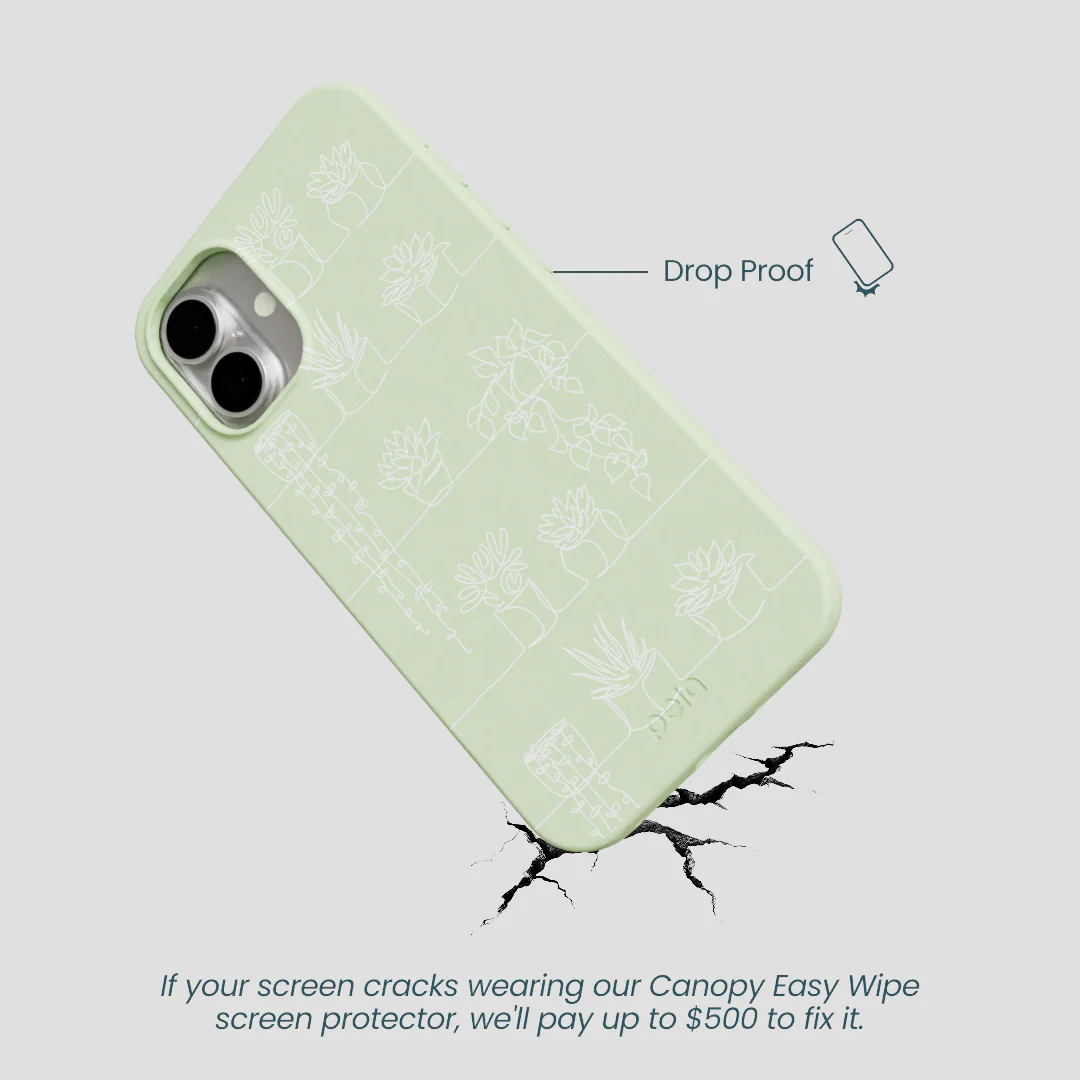Sage Green Green Cascade iPhone 16 Plus Case - Image 4