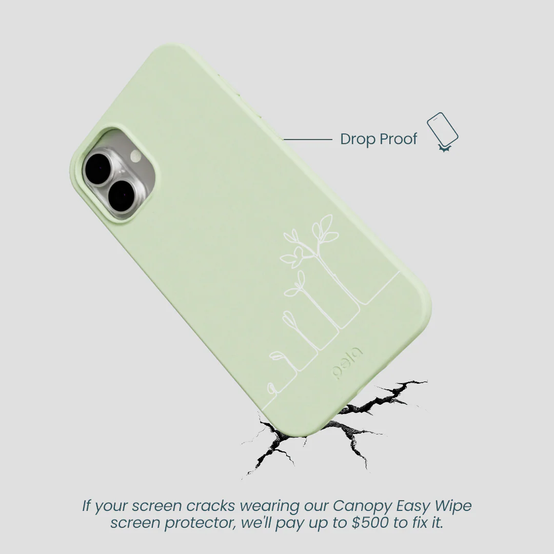 Sage Green Grow and Flourish iPhone 16 Plus Case - Image 4
