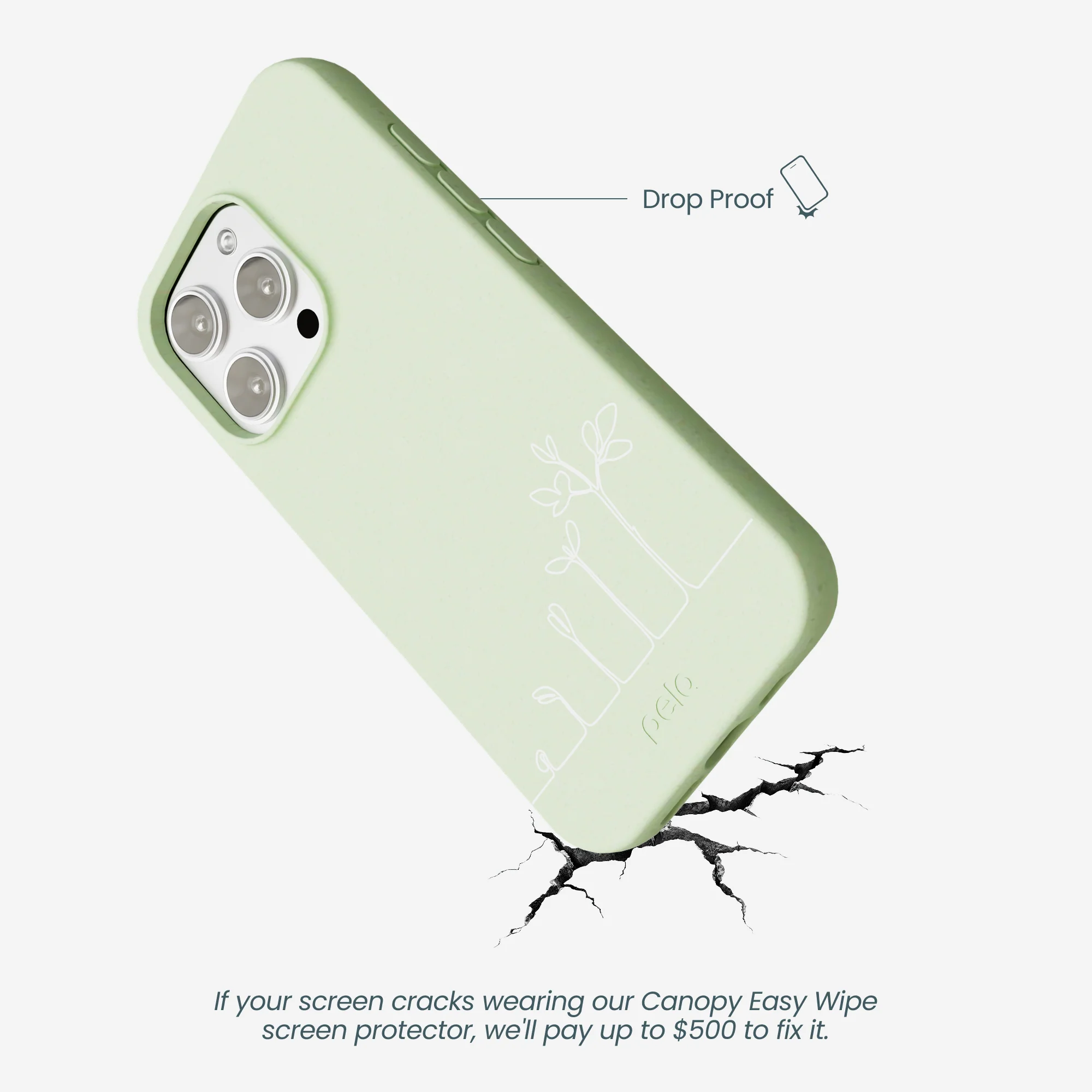Sage Green Grow and Flourish iPhone 16 Pro Max Case - Image 5
