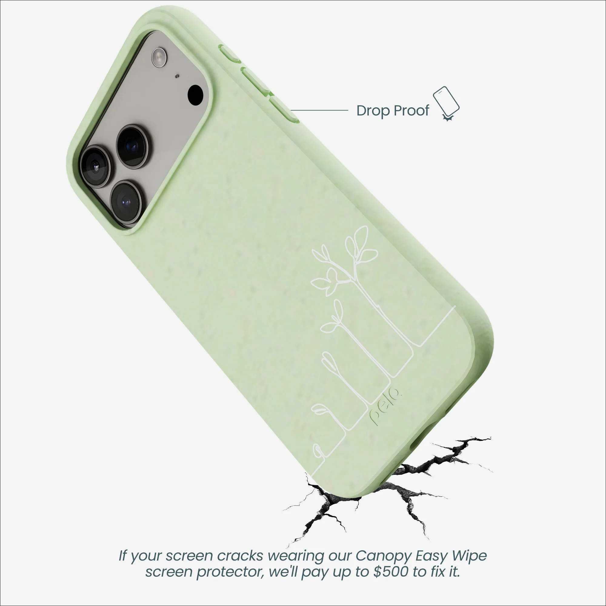Sage Green Grow and Flourish iPhone 17 Pro Max Case - Image 4