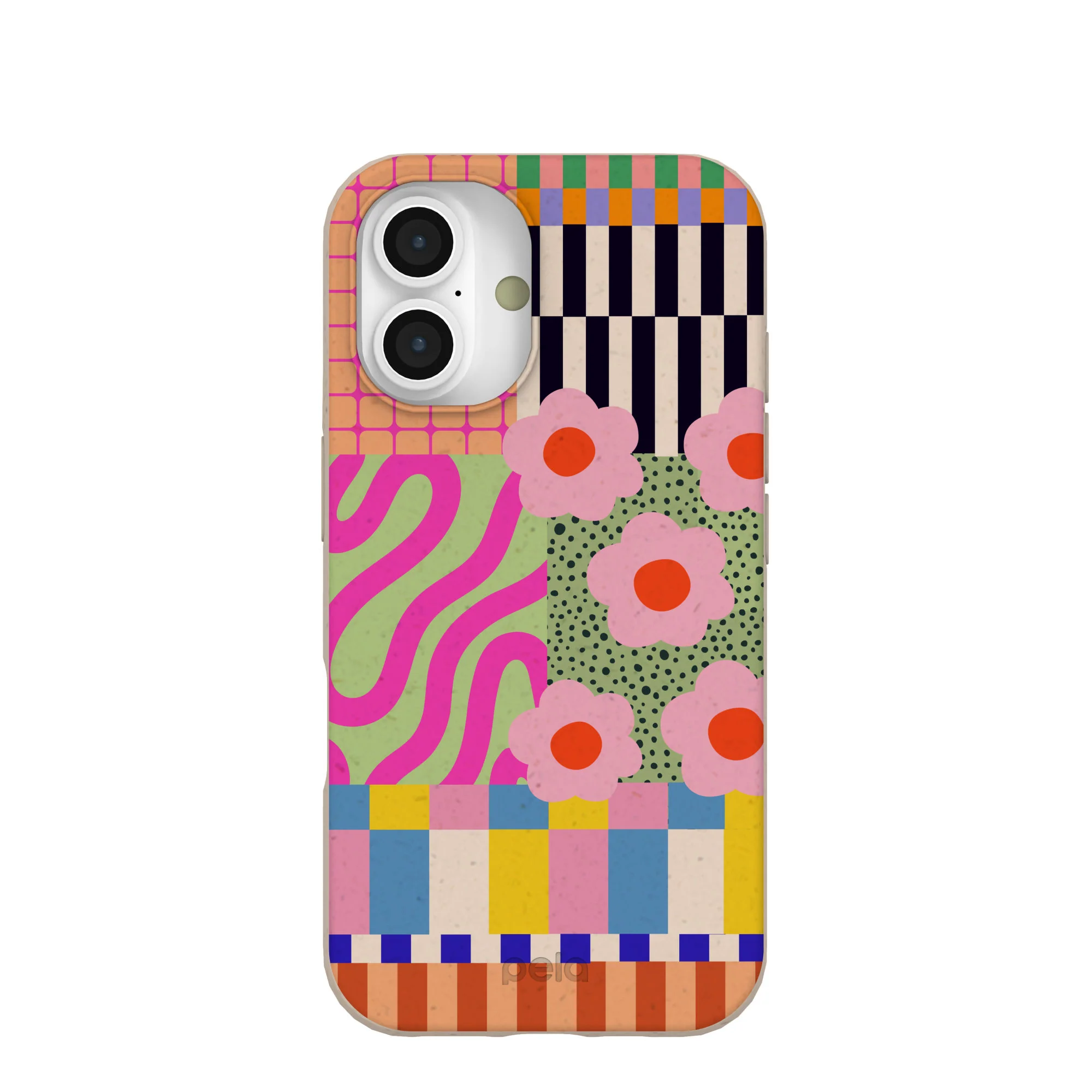 Seashell Abstract Cake iPhone 16 Case