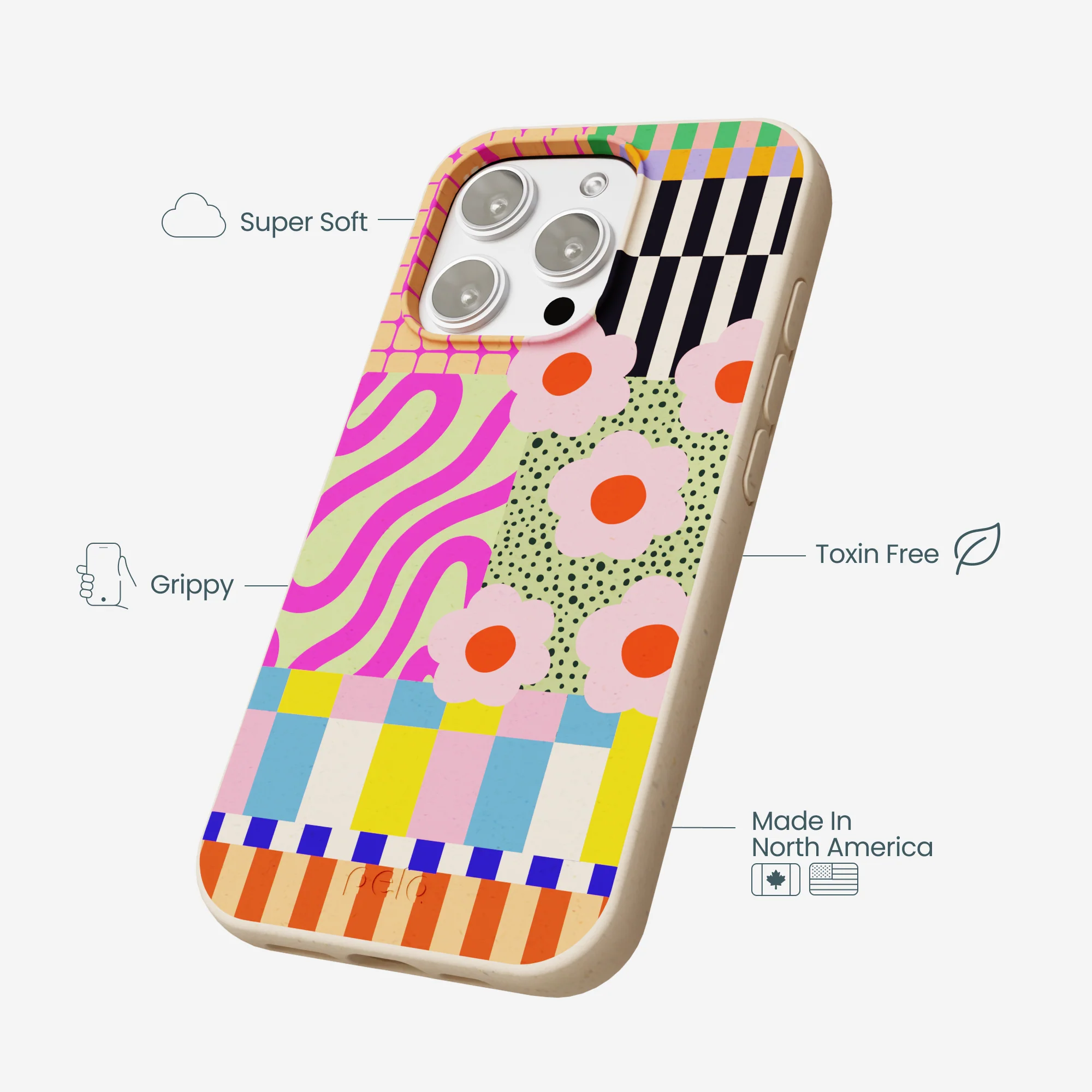 Seashell Abstract Cake iPhone 16 Pro Max Case - Image 4
