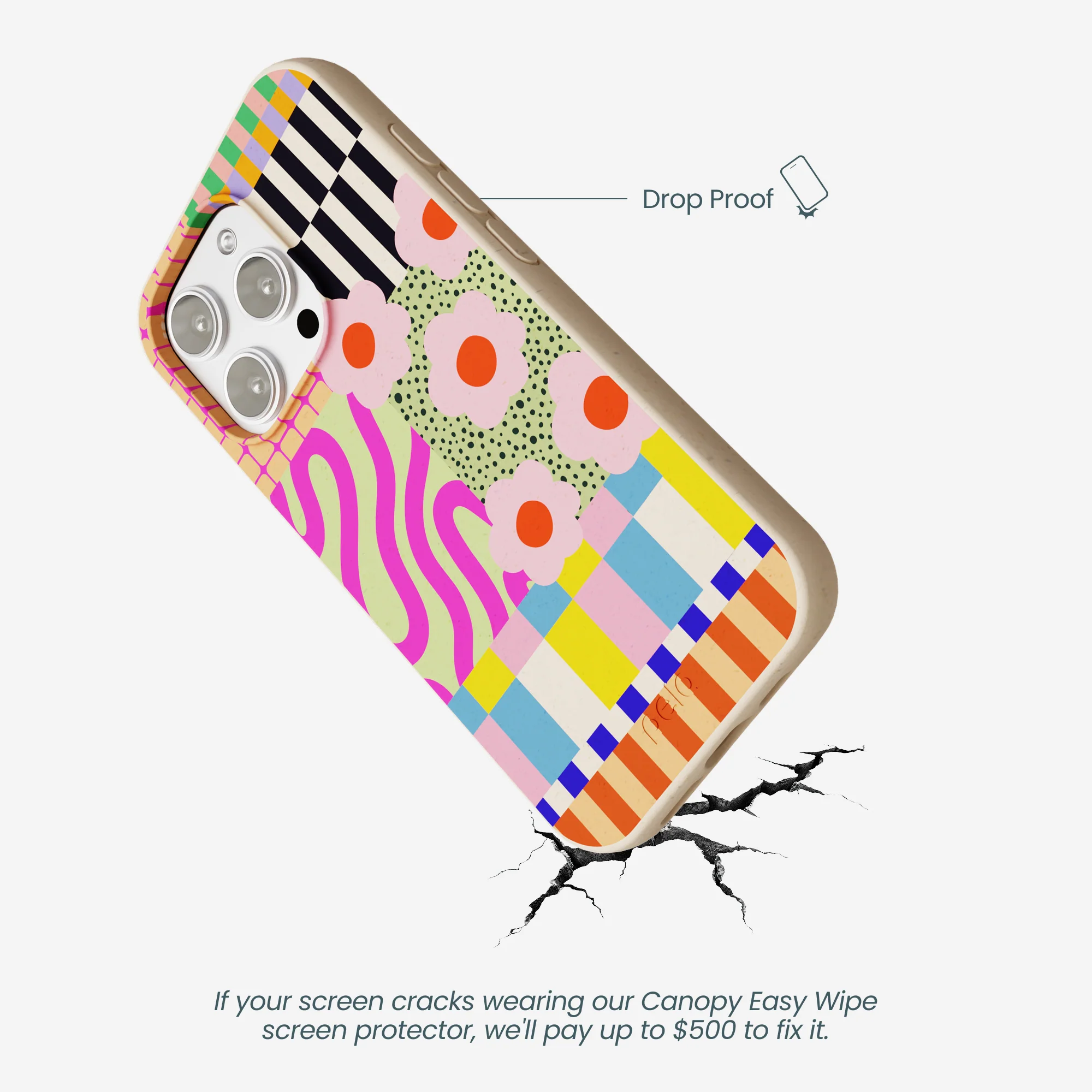 Seashell Abstract Cake iPhone 16 Pro Max Case - Image 5