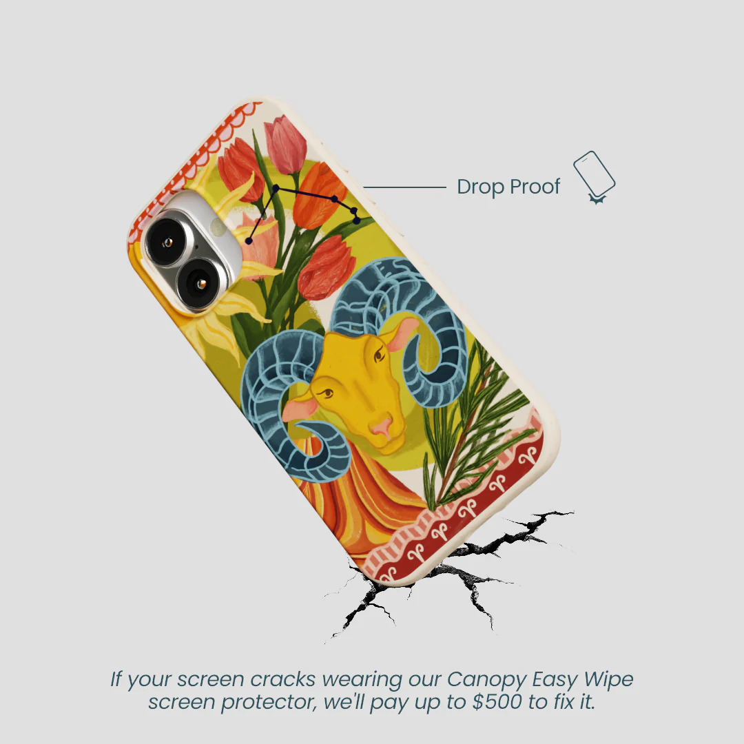 Seashell Aries Ram iPhone 16 Case - Image 5