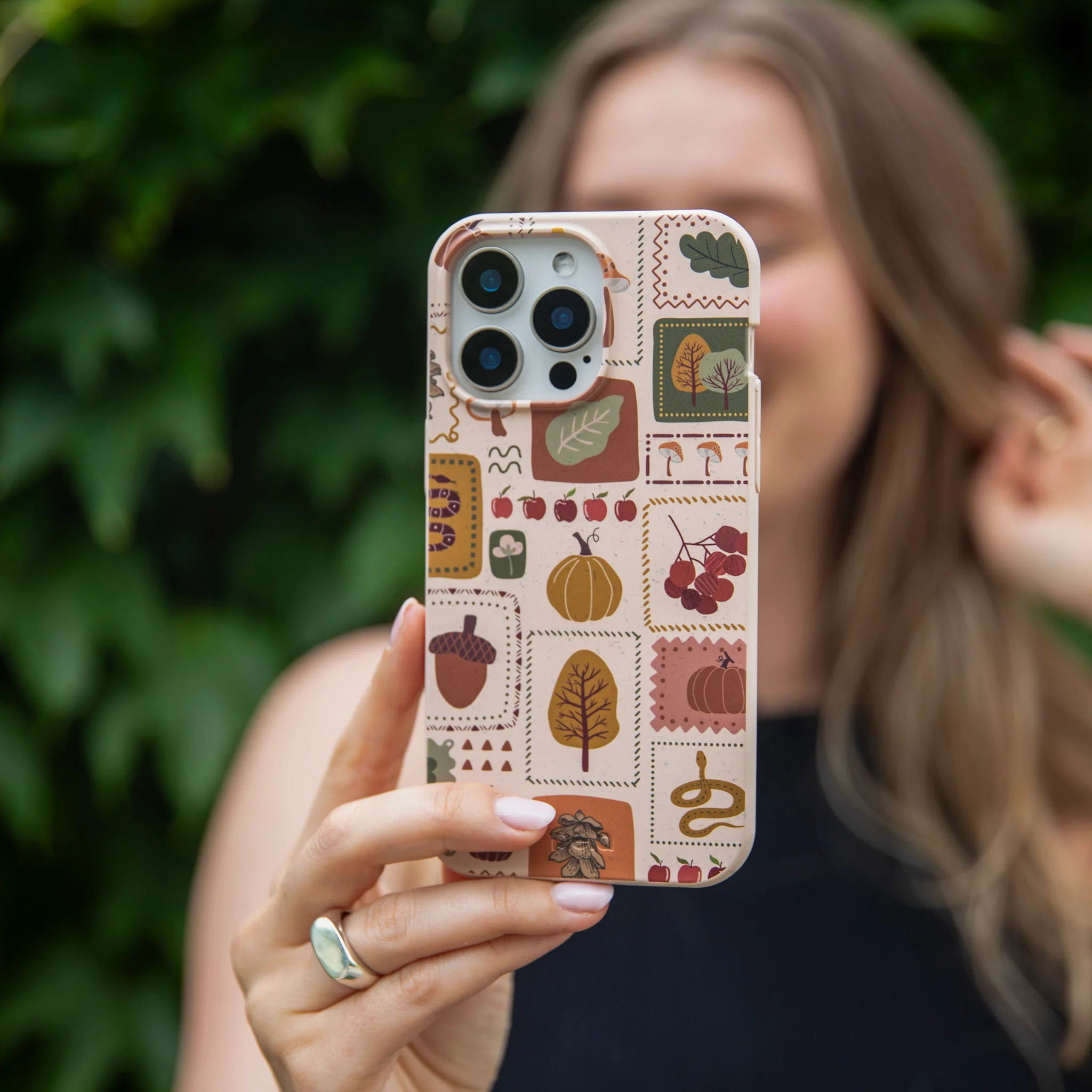Seashell Autumn Patch iPhone 13 Pro Max Case - Image 6
