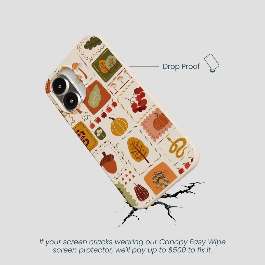 Seashell Autumn Patch iPhone 16 Case - Image 5