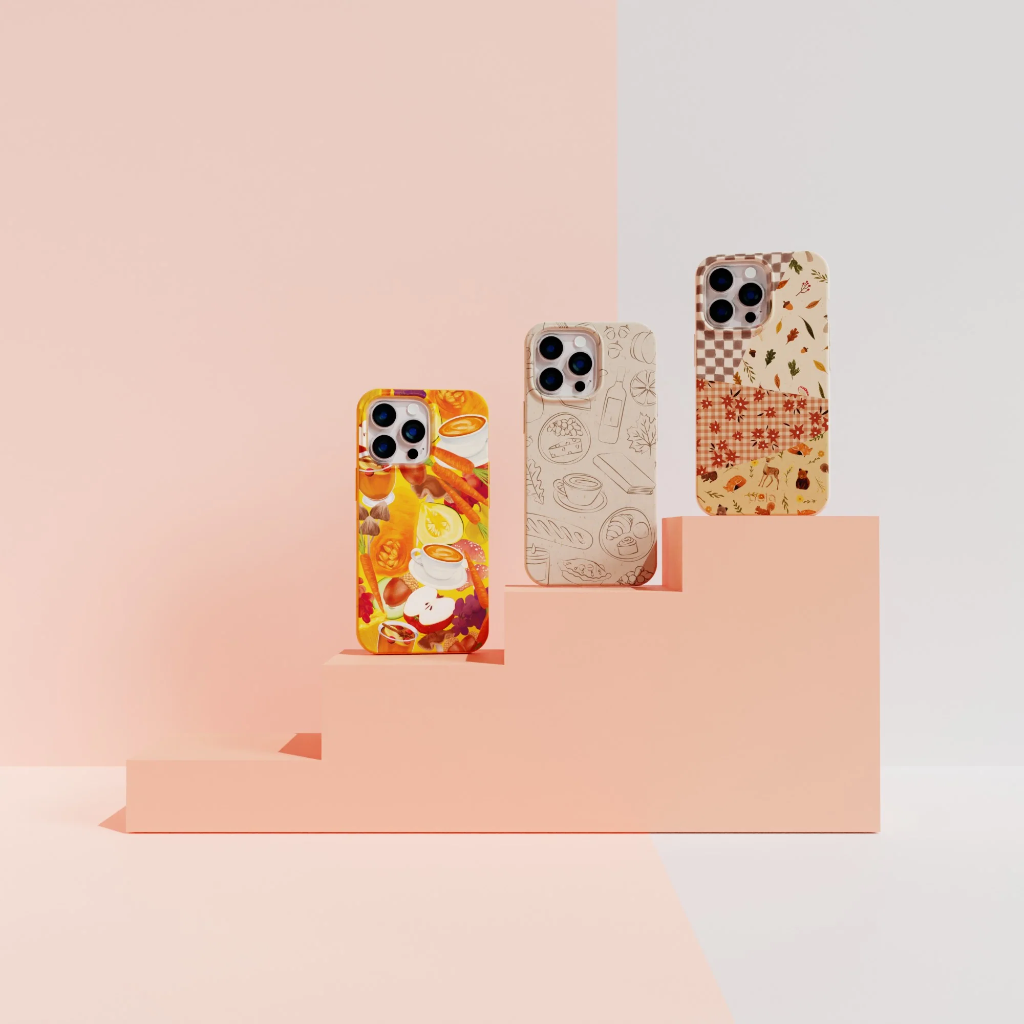 Seashell Autumn Quilt iPhone 17 Pro Max Case - Image 6