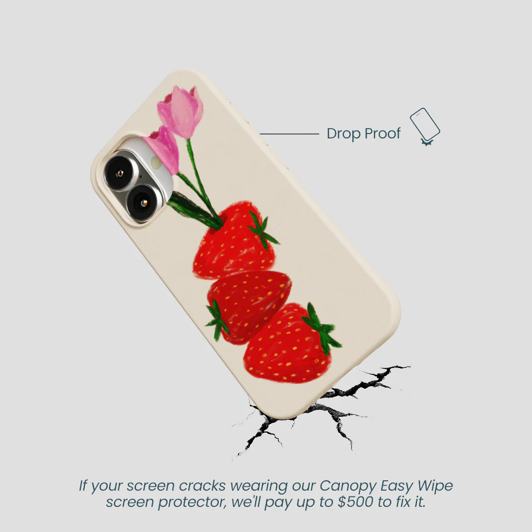 Seashell Berry Bloom iPhone 16 Case - Image 5