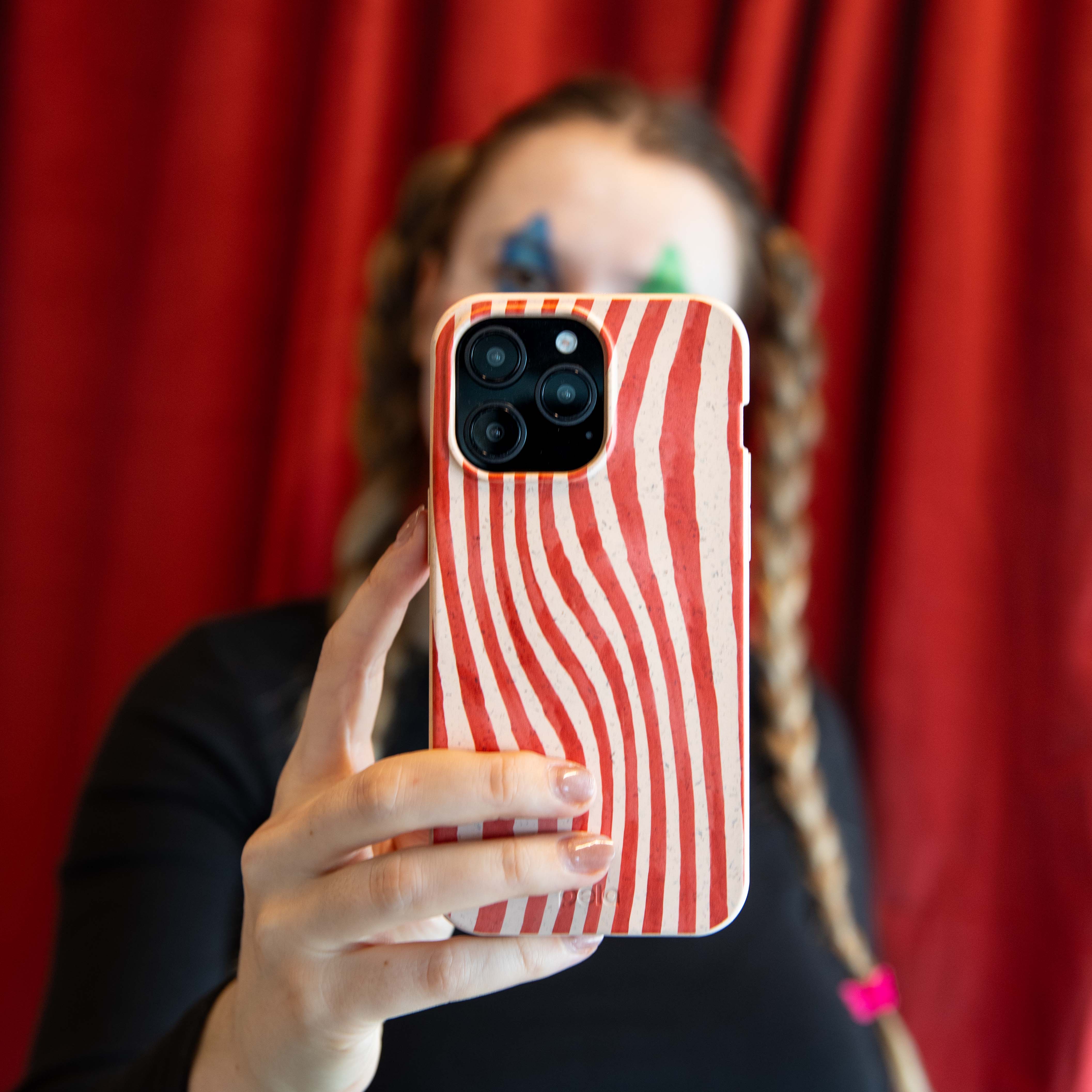 Seashell Big Top Stripes iPhone 14 Case - Image 6