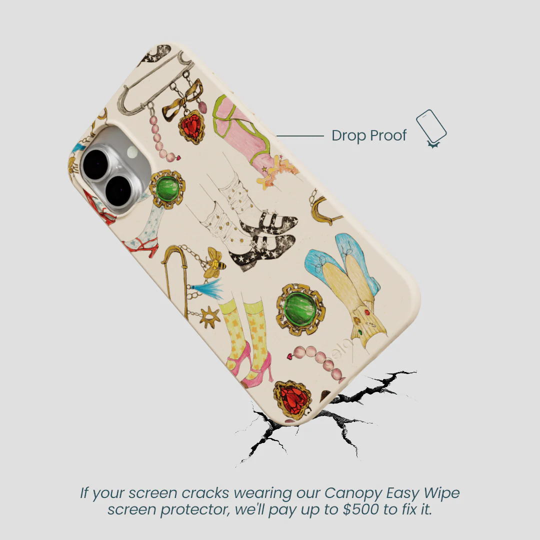 Seashell Brooch Parade iPhone 16 Plus Case - Image 4