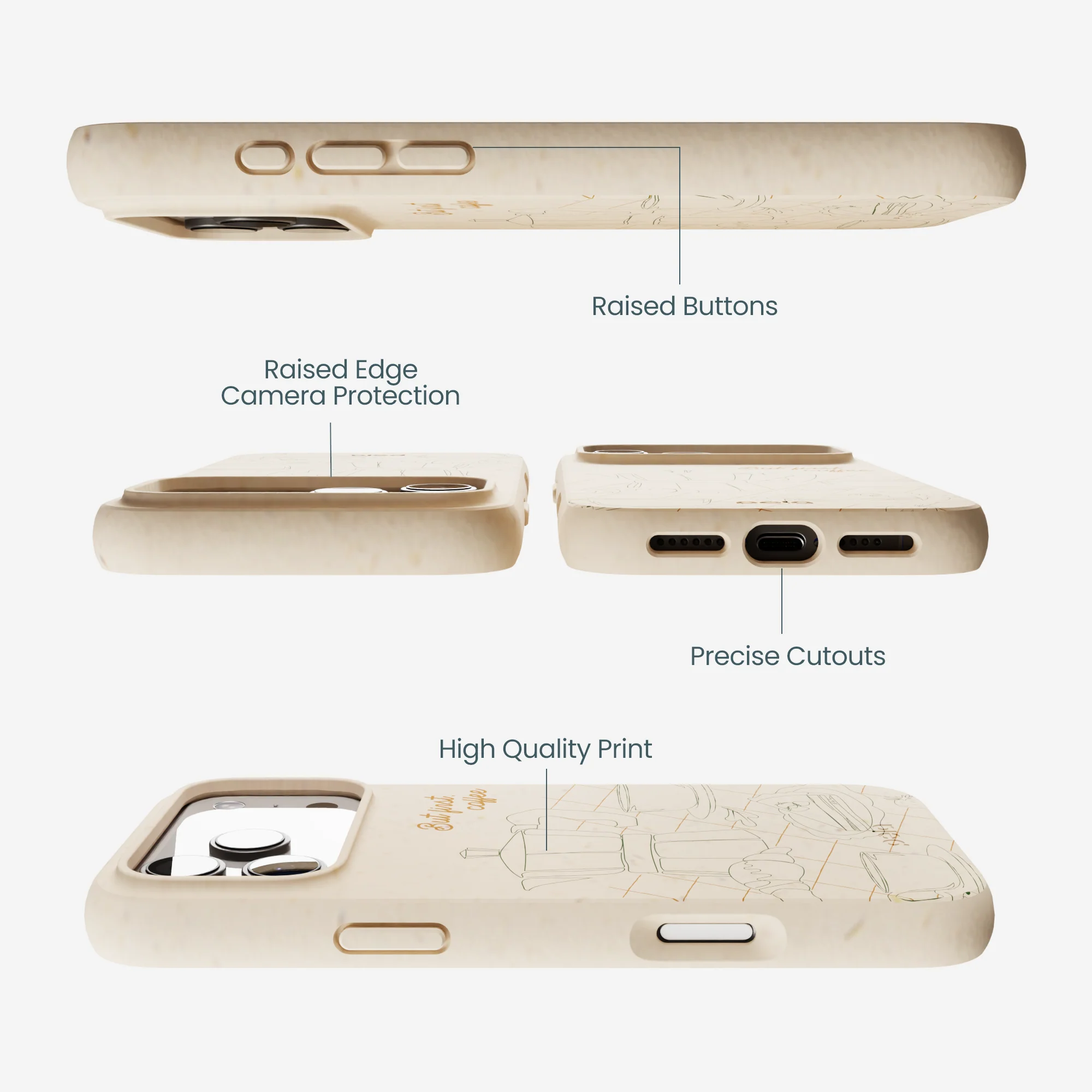 Seashell But First iPhone 17 Pro Max Case - Image 2