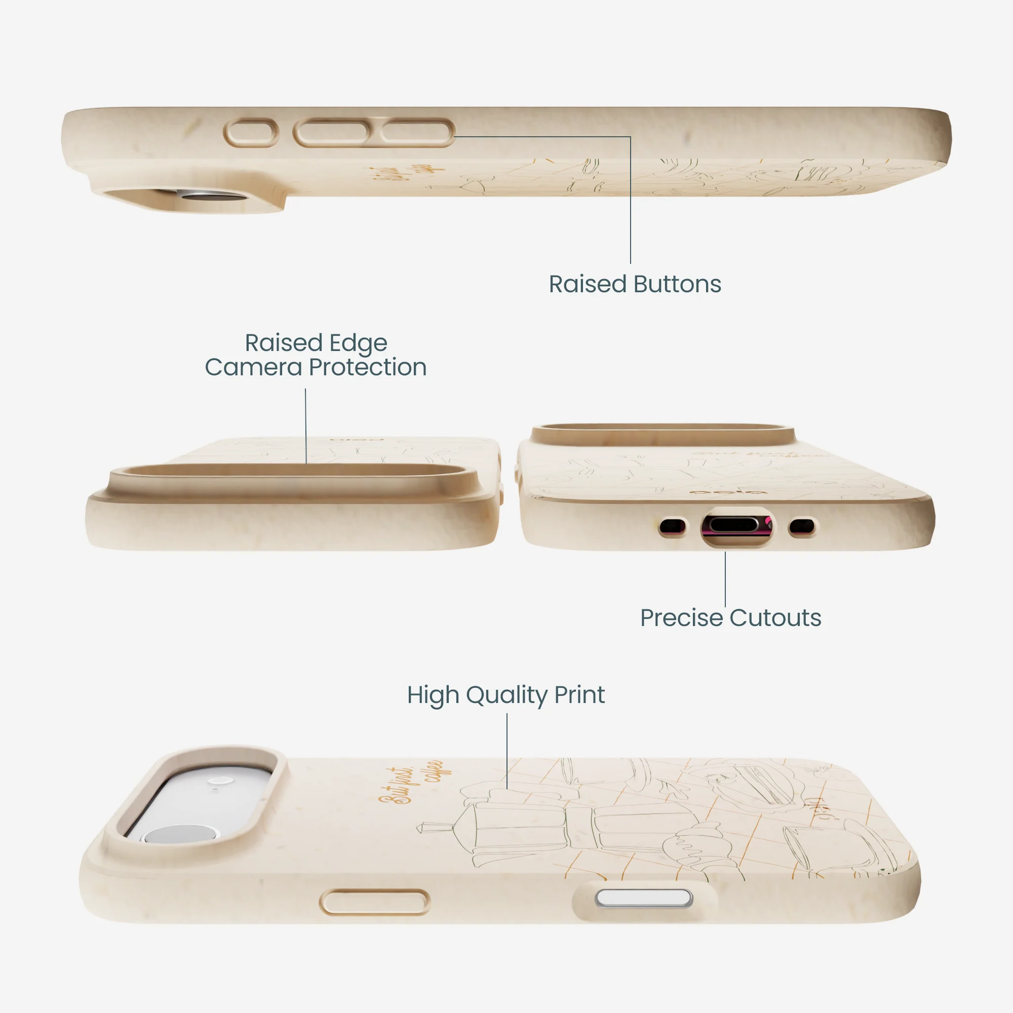 Seashell But First iPhone Air Case - Image 2